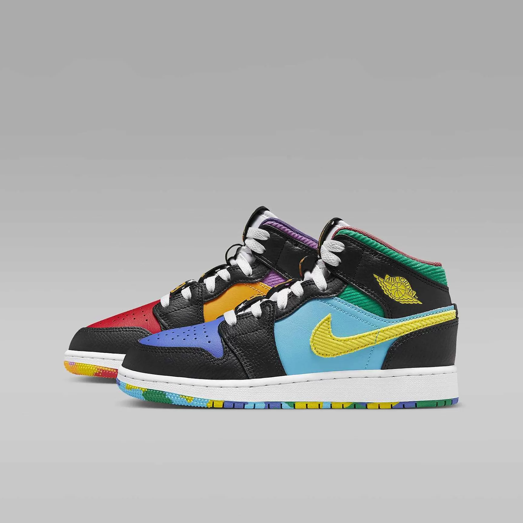 Nike Air Jordan 1 Mid Sneakerschool -Kinderen Levensstijl