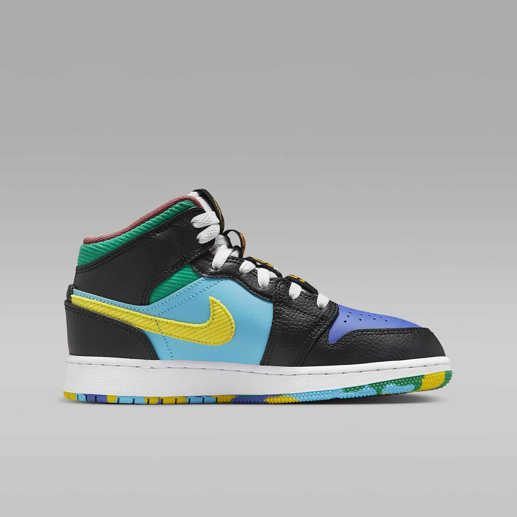 Nike Air Jordan 1 Mid Sneakerschool -Kinderen Levensstijl