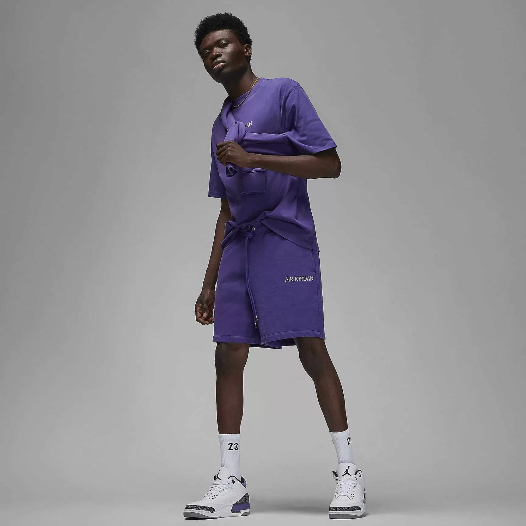 Nike Air Jordan-Woordmerk -Heren Korte Broek