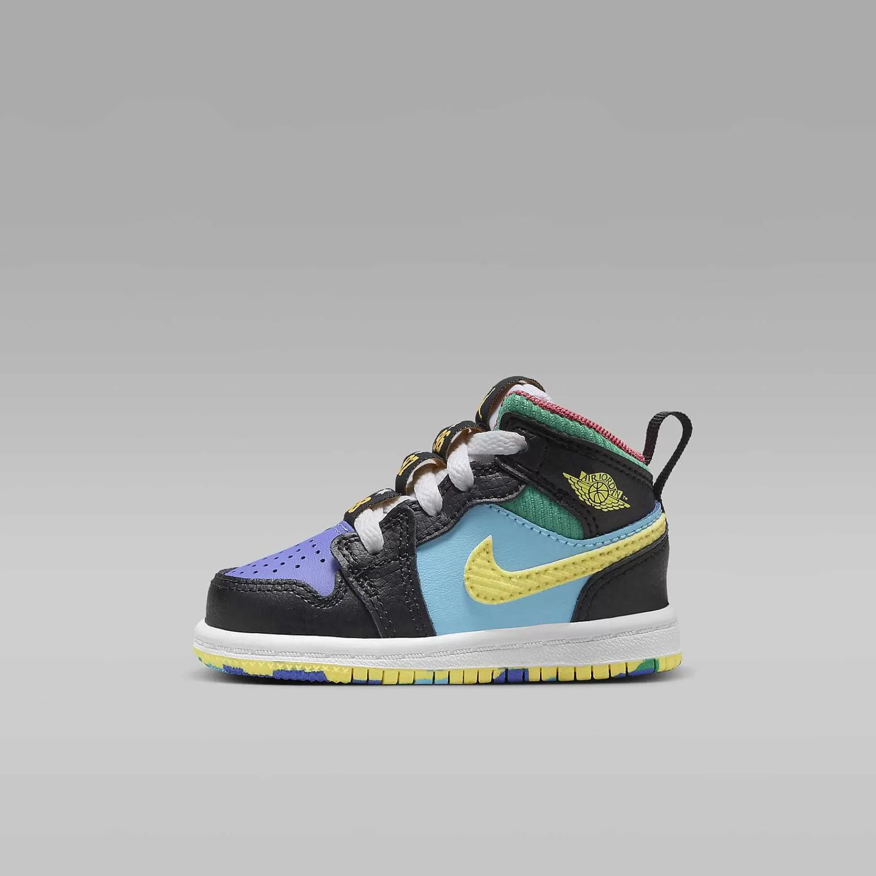 Nike Jordan 1 Mid Sneakerschool -Kinderen Jordanie