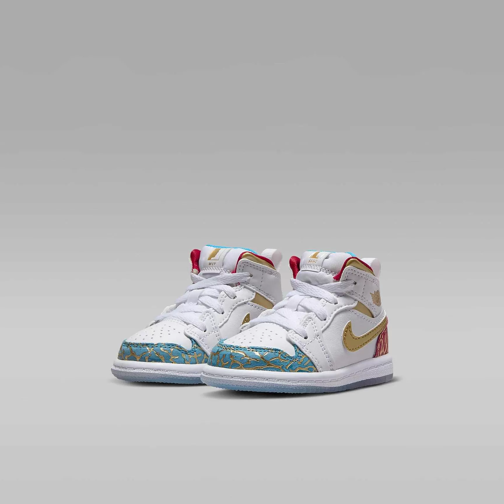 Nike Jordan 1 Mid Sneakerschool -Kinderen Jordanie