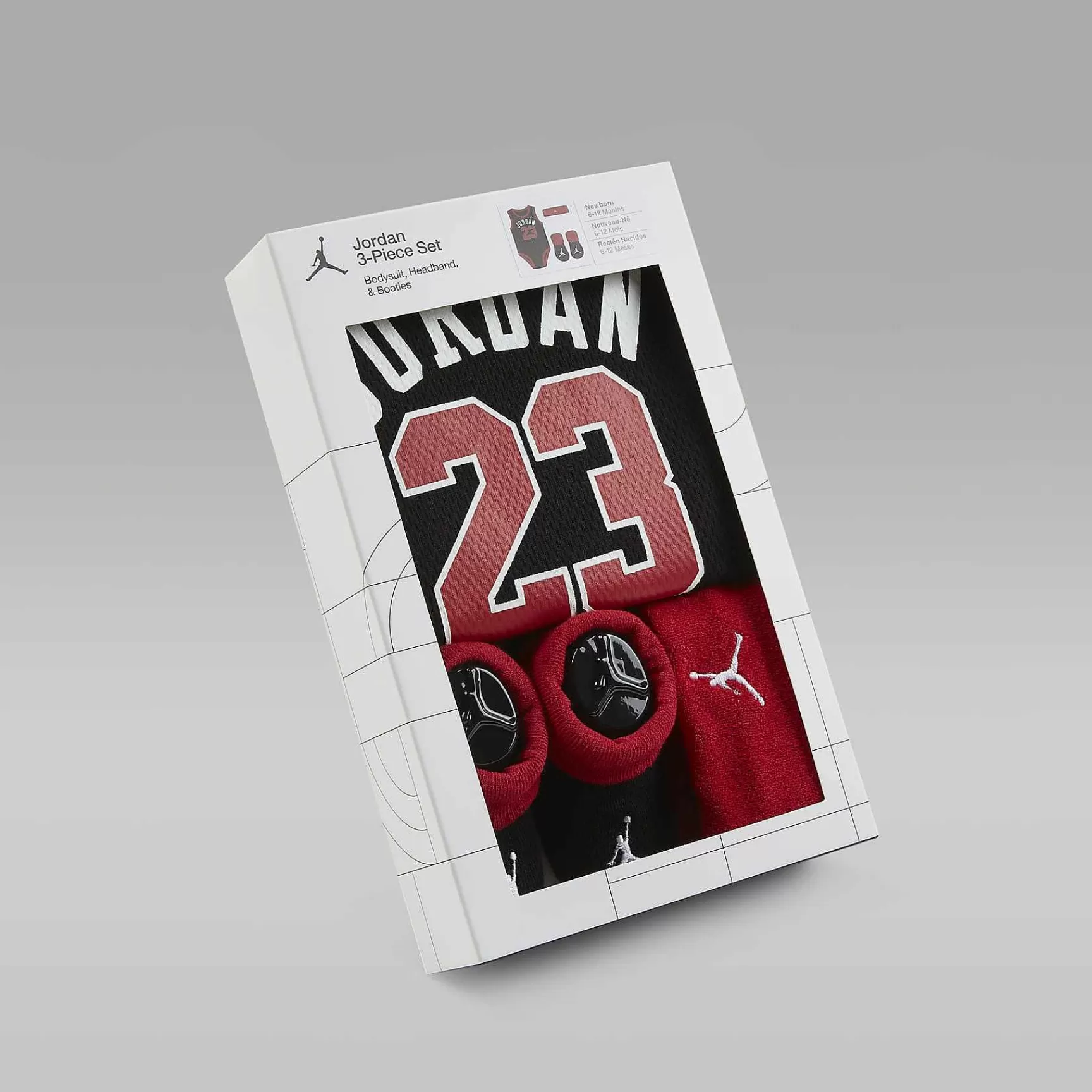 Nike Jordan 3-Delige Mesh Jersey Bodysuitboxset -Kinderen Jordanie