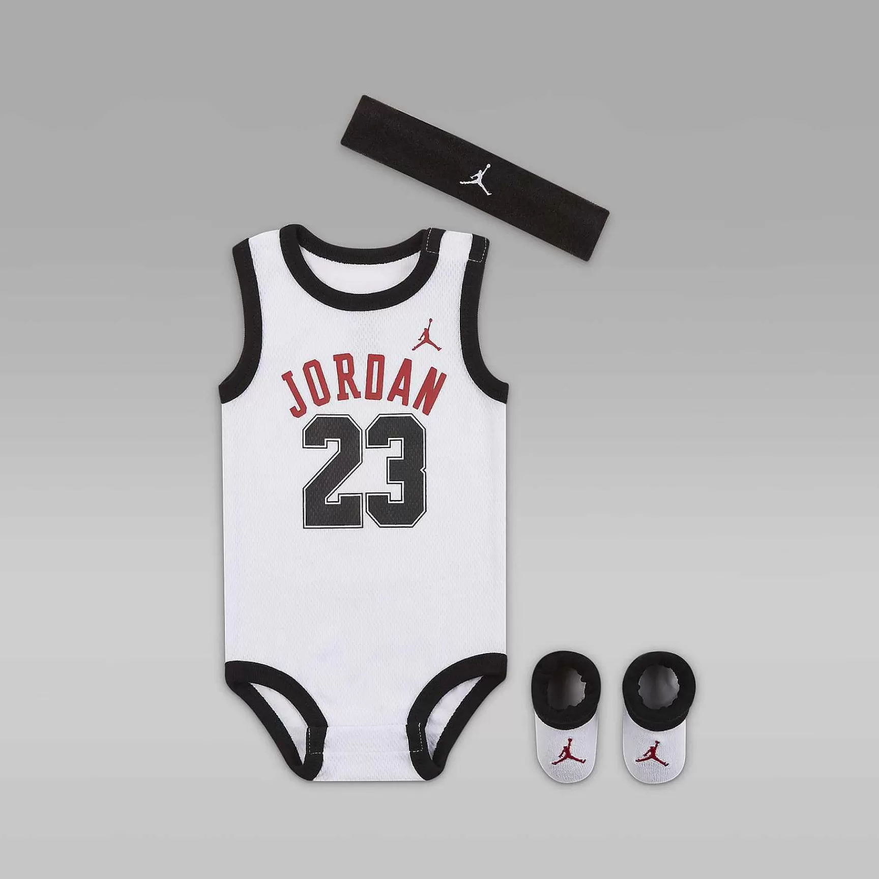 Nike Jordan 3-Delige Mesh Jersey Bodysuitboxset -Kinderen Jordanie