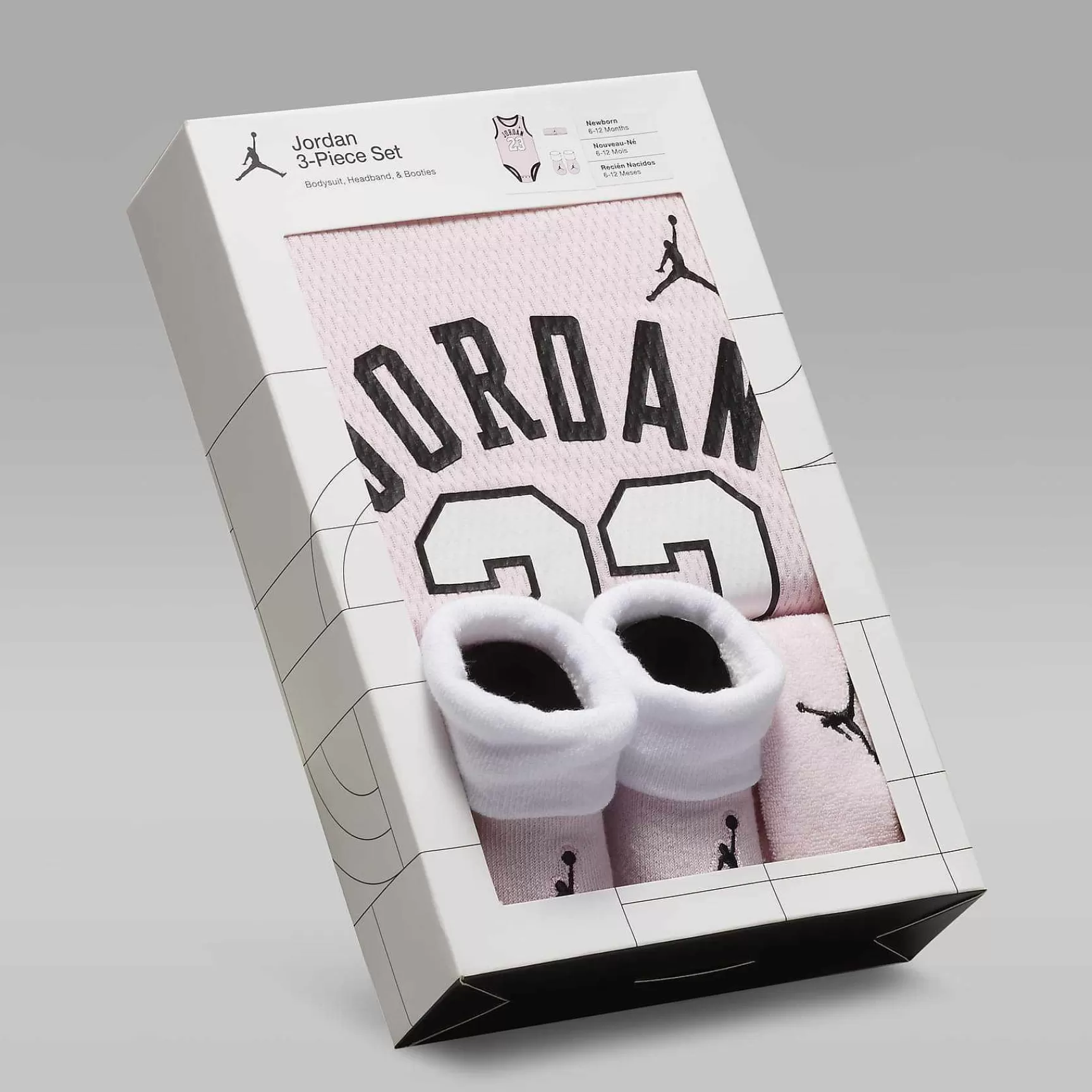 Nike Jordan 3-Delige Mesh Jersey Bodysuitboxset -Kinderen Jordanie