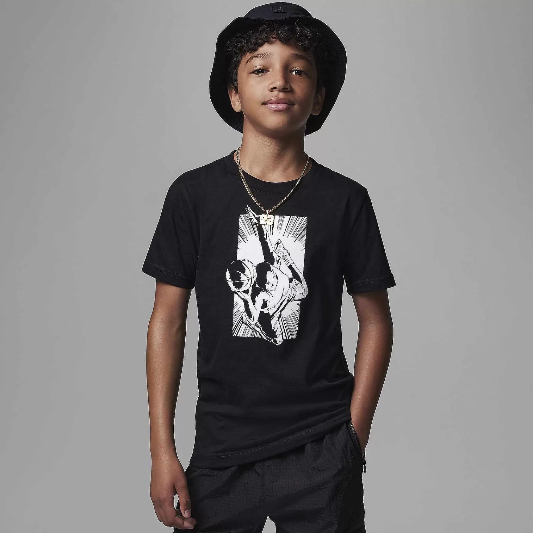 Nike Jordan Burst Grafisch T-Shirt -Kinderen Jordanie