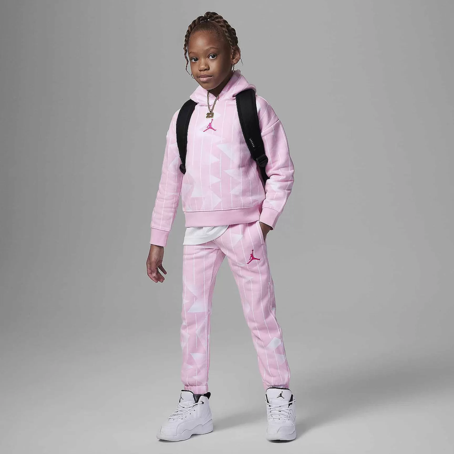 Nike Jordan Essentials Fleecebroek Met Print -Kinderen Bijpassende Sets