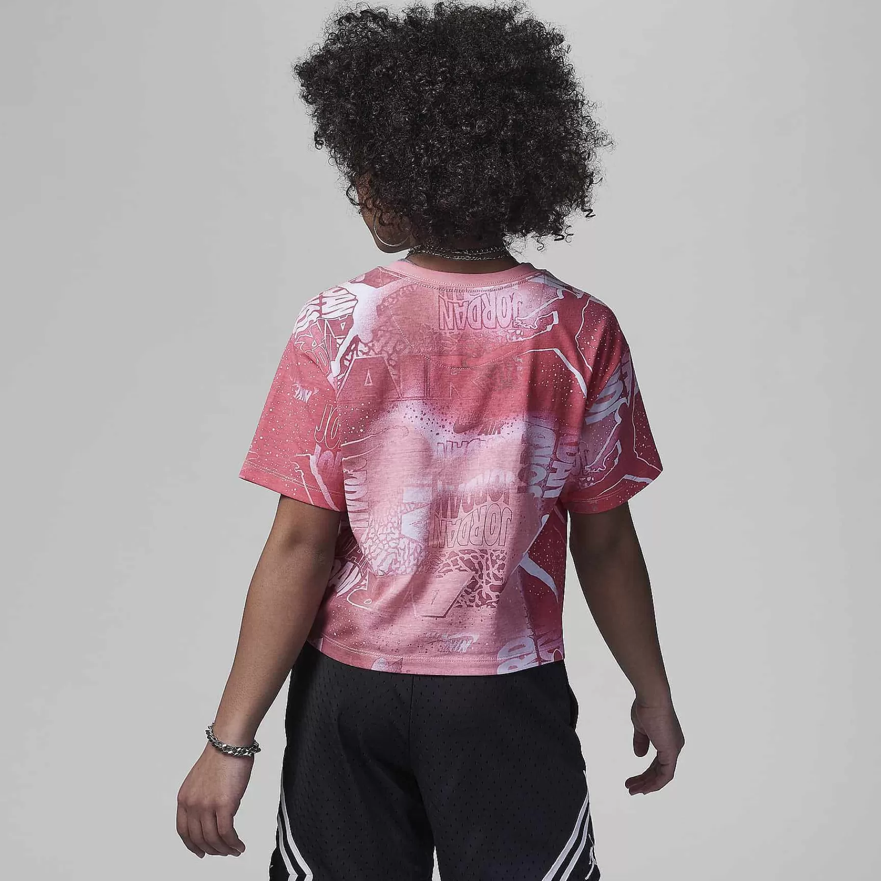 Nike Jordan Essentials New Wave T-Shirt Met Allover Print -Kinderen Jordanie