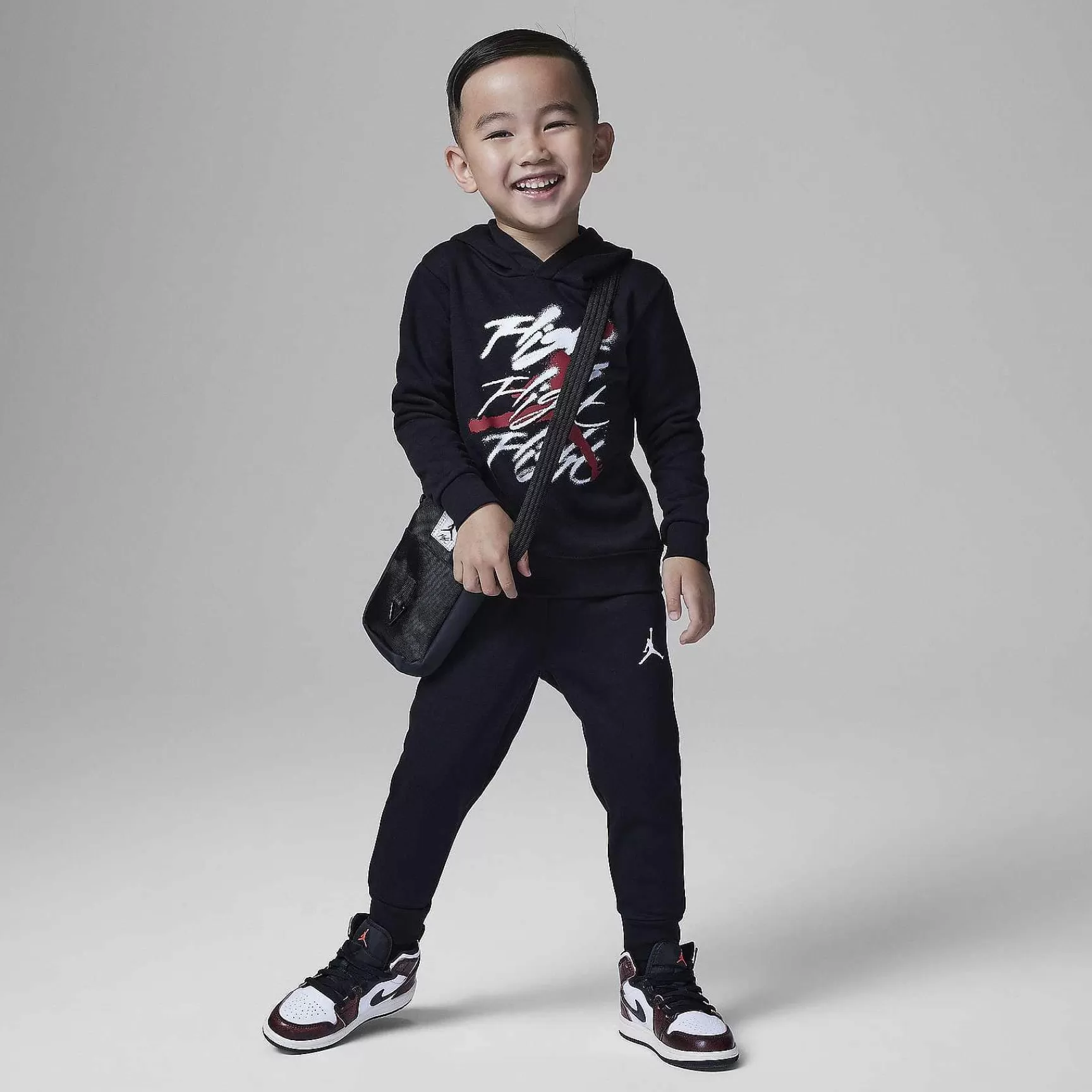 Nike Jordan Flight Spray Trui-Hoodieset -Kinderen Cyber Monday-Kleding