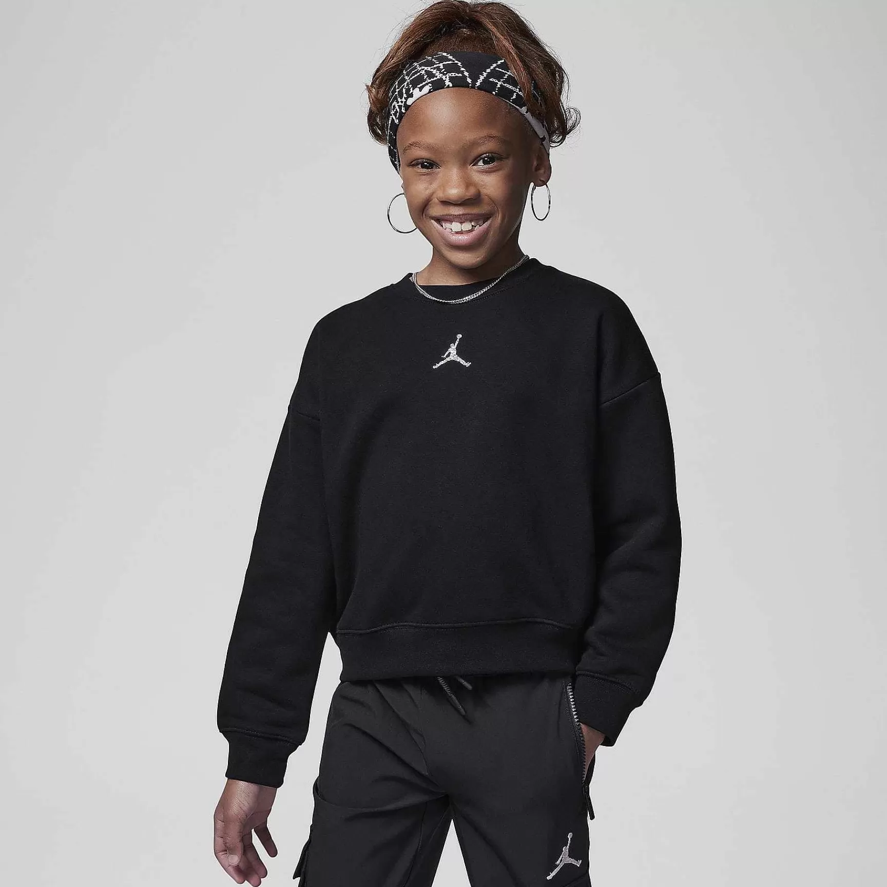 Nike Jordan Icon Play Oversized Crew -Kinderen Jordanie