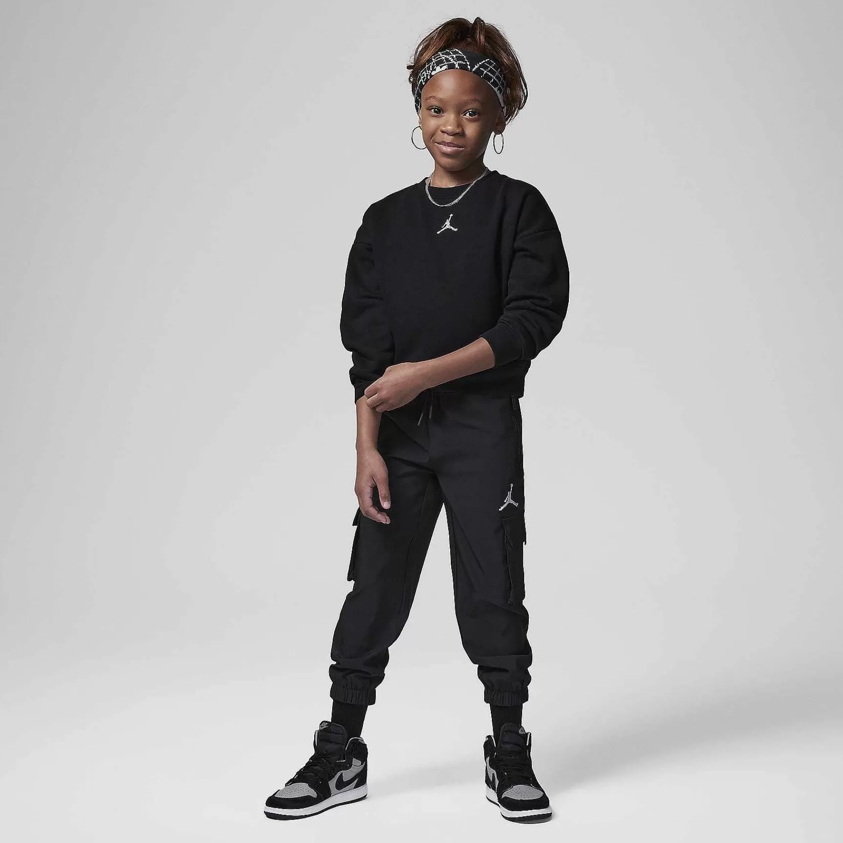 Nike Jordan Icon Play Oversized Crew -Kinderen Jordanie