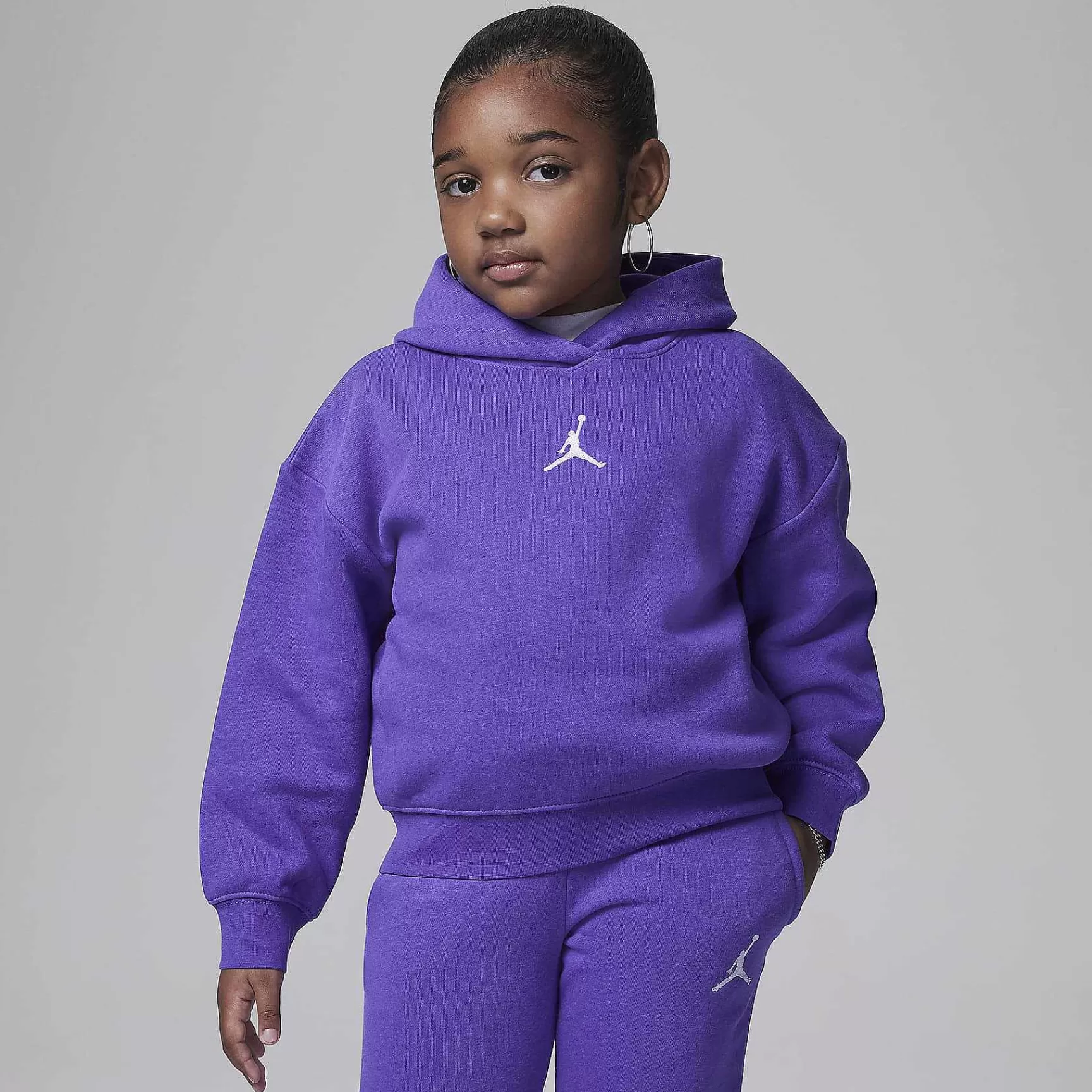 Nike Jordan Icon Play Trui Met Capuchon -Kinderen Bijpassende Sets