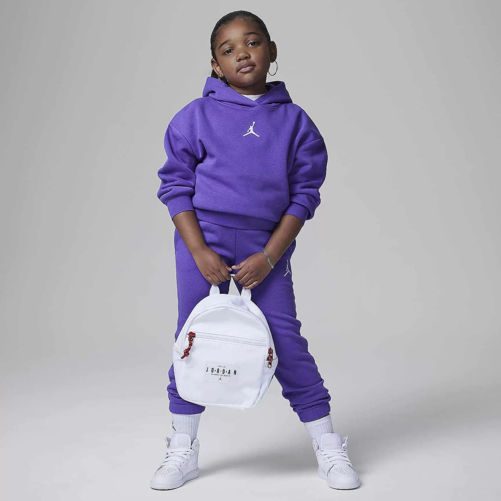 Nike Jordan Icon Play Trui Met Capuchon -Kinderen Bijpassende Sets