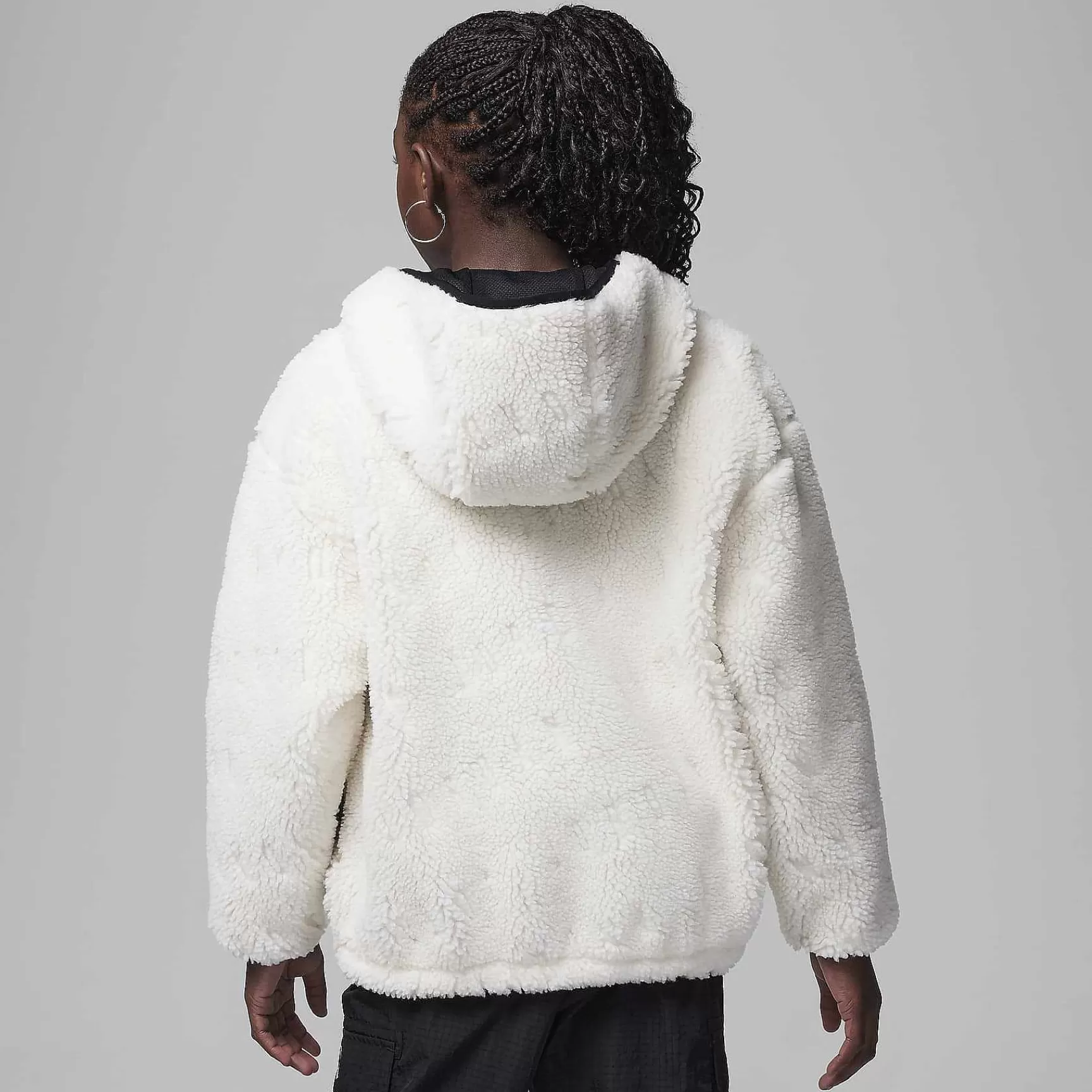 Nike Jordan Jacquard Sherpa-Jack -Kinderen Bovenkleding En Jassen