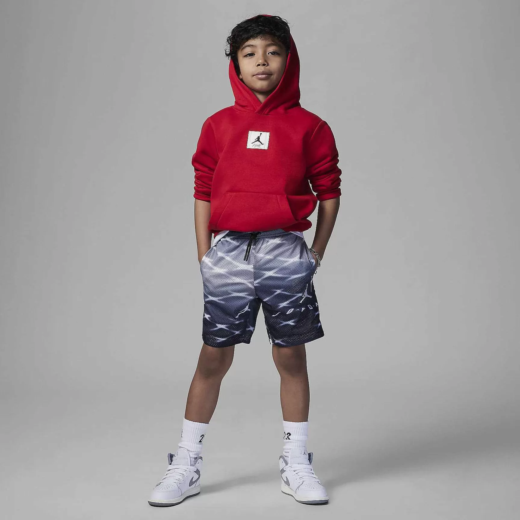 Nike Jordan Mj Essentials Short Met Print -Kinderen Korte Broek