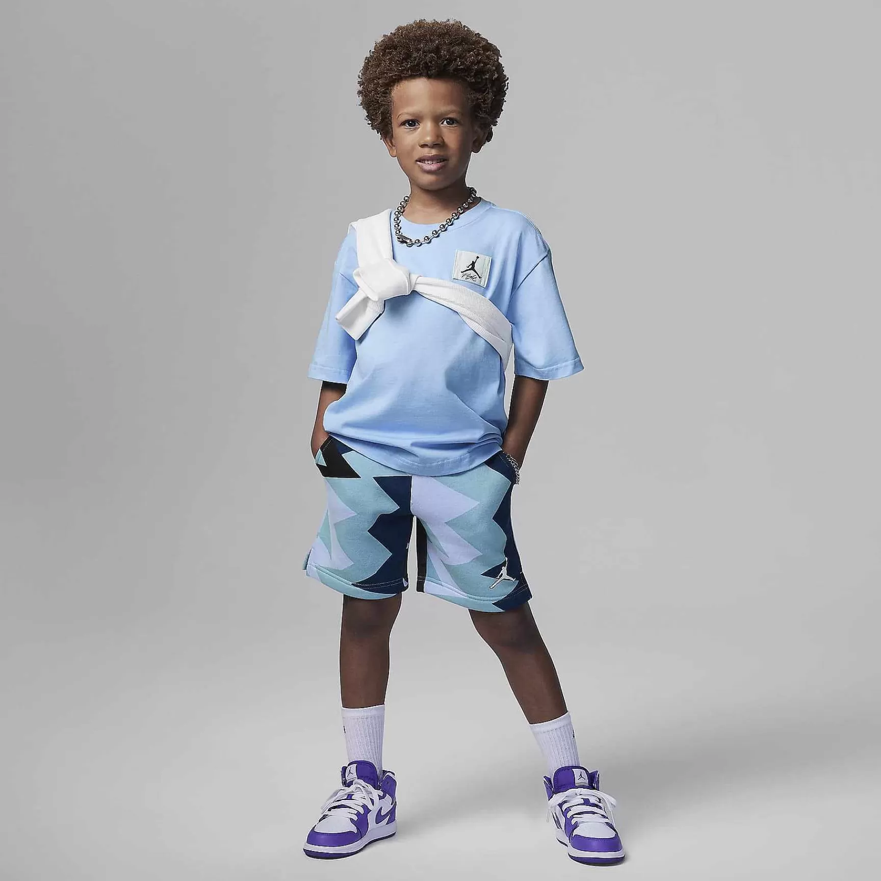 Nike Jordan Mj Flight Mvp Short Met Print -Kinderen Jordanie