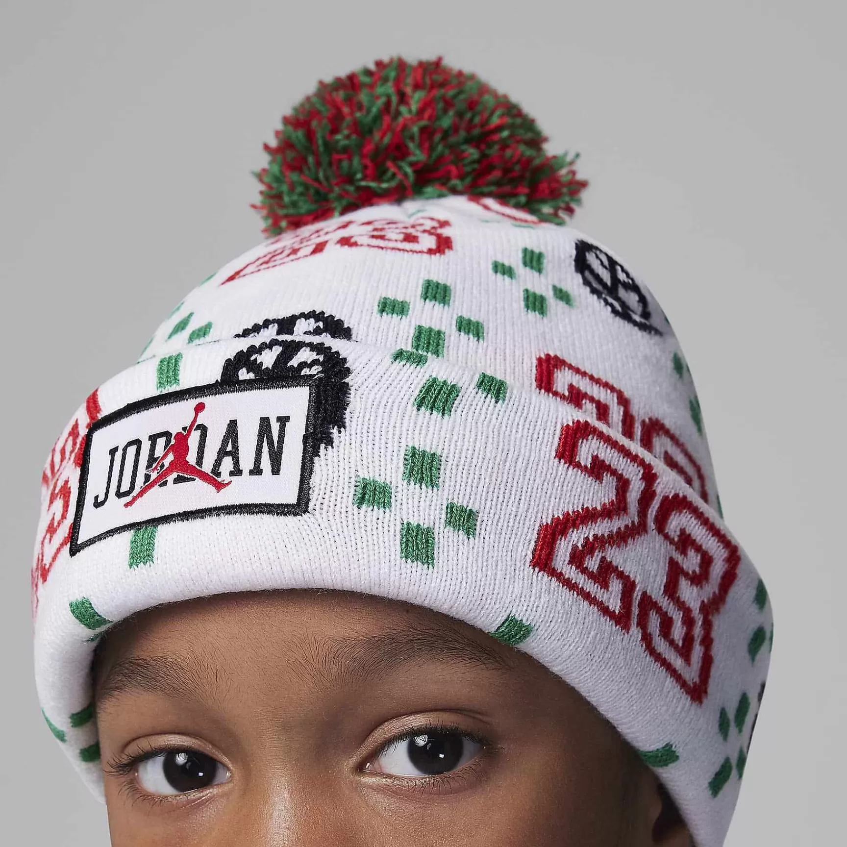 Nike Jordan Muts Met Pompon En Omslag -Accessoires