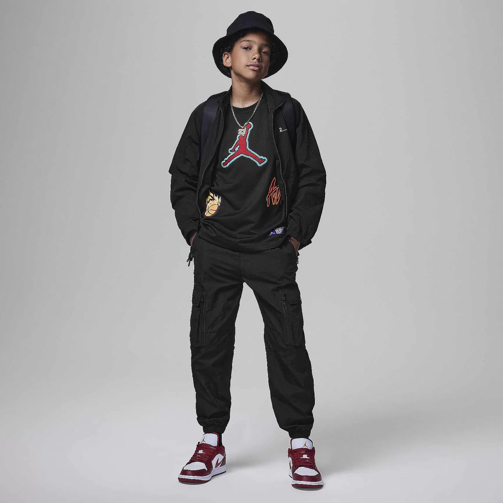 Nike Jordan Patch Pack-Shirt -Kinderen Bijpassende Sets