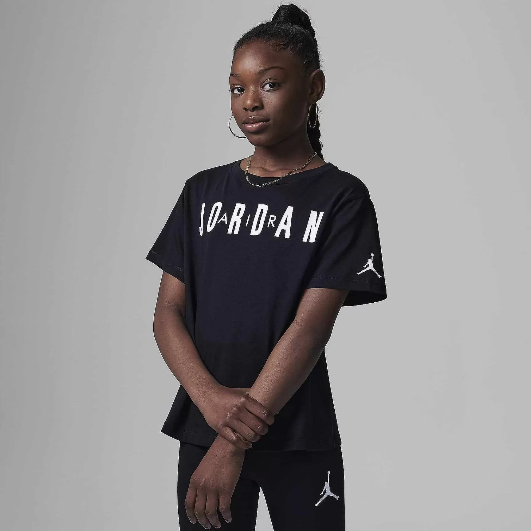 Nike Jordan Post-Up Boxy T-Shirt -Kinderen Tops En T-Shirts