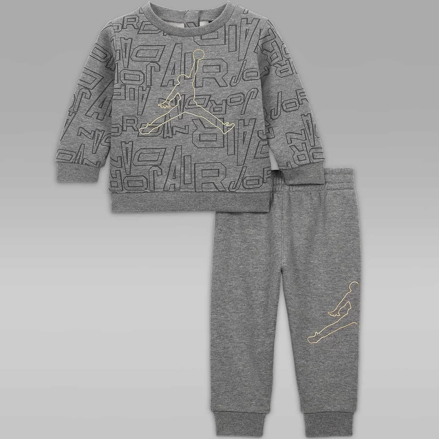 Nike Jordan Take Flight- En Gouden Crewset -Kinderen Jordanie