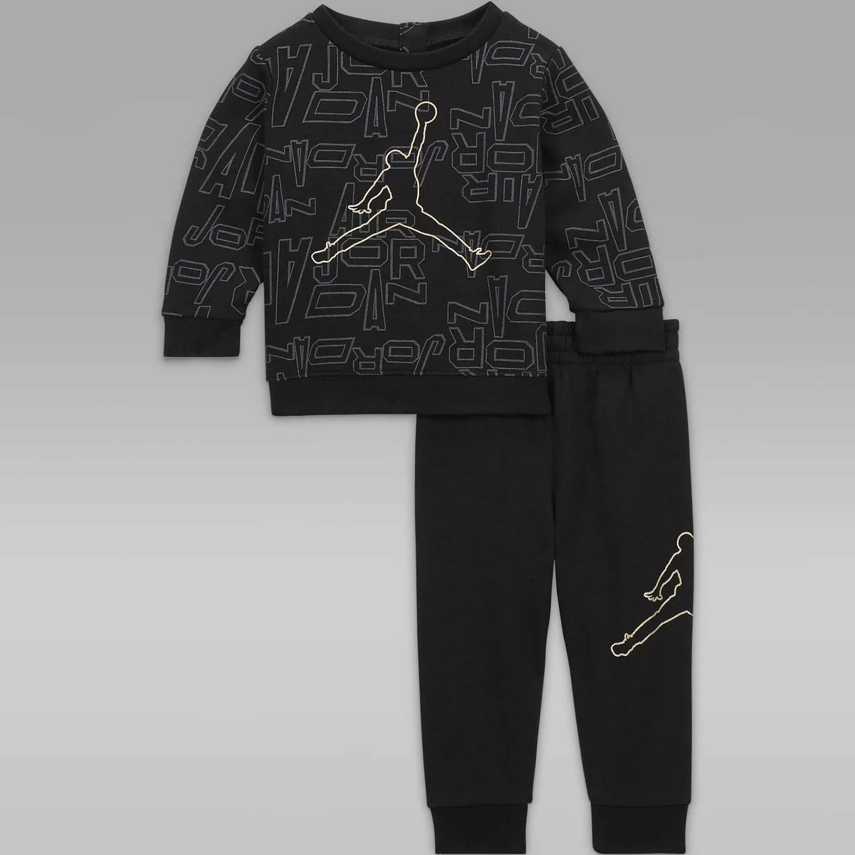 Nike Jordan Take Flight- En Gouden Crewset -Kinderen Jordanie