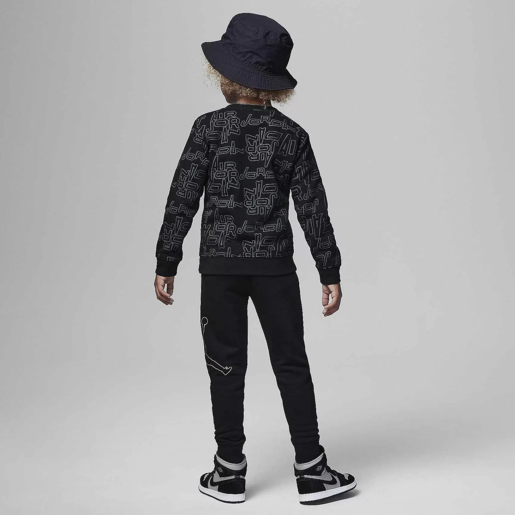 Nike Jordan Take Flight- En Gouden Crewset -Kinderen Jordanie