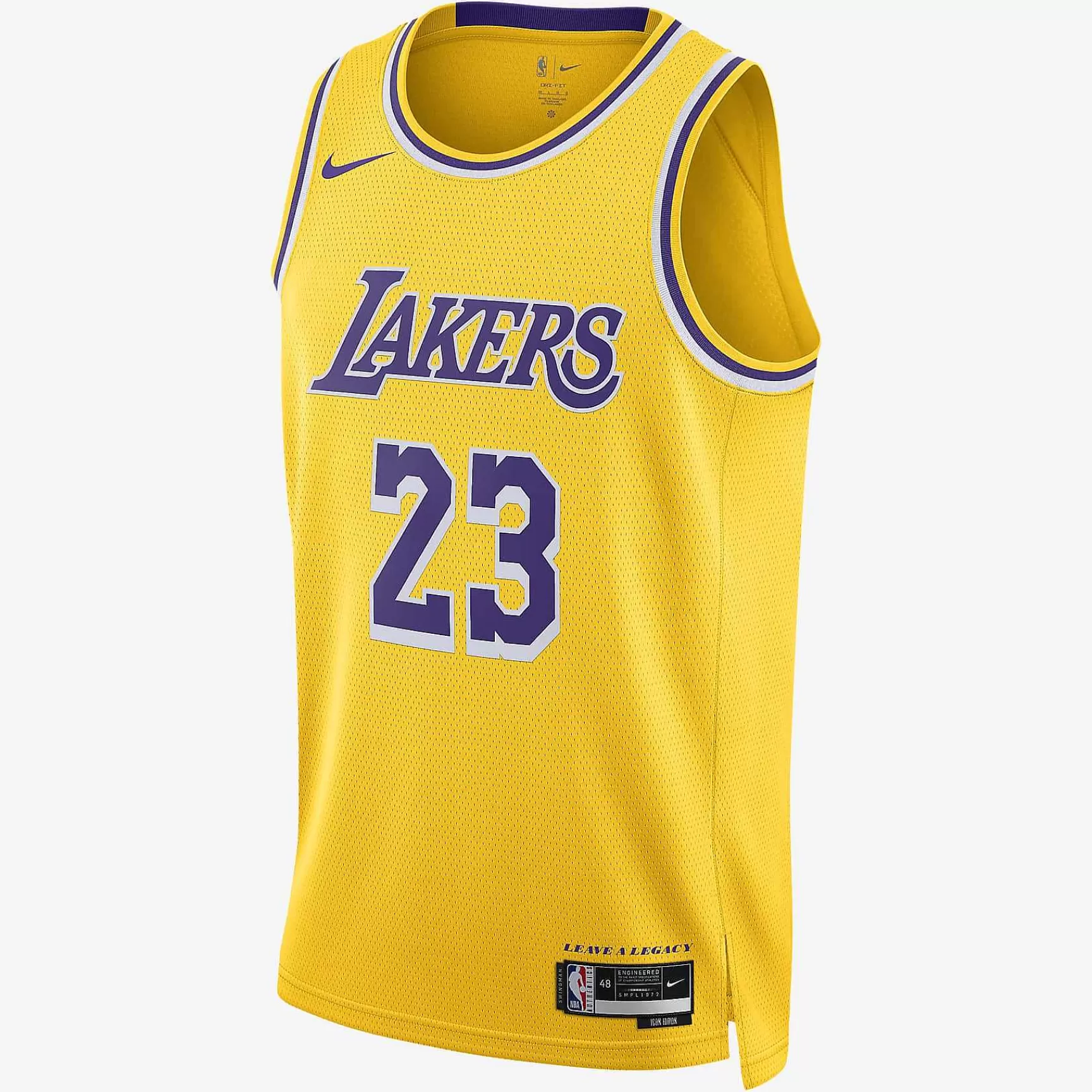 Nike Los Angeles Lakers Icon-Editie 2022/23 -Heren Basketbal