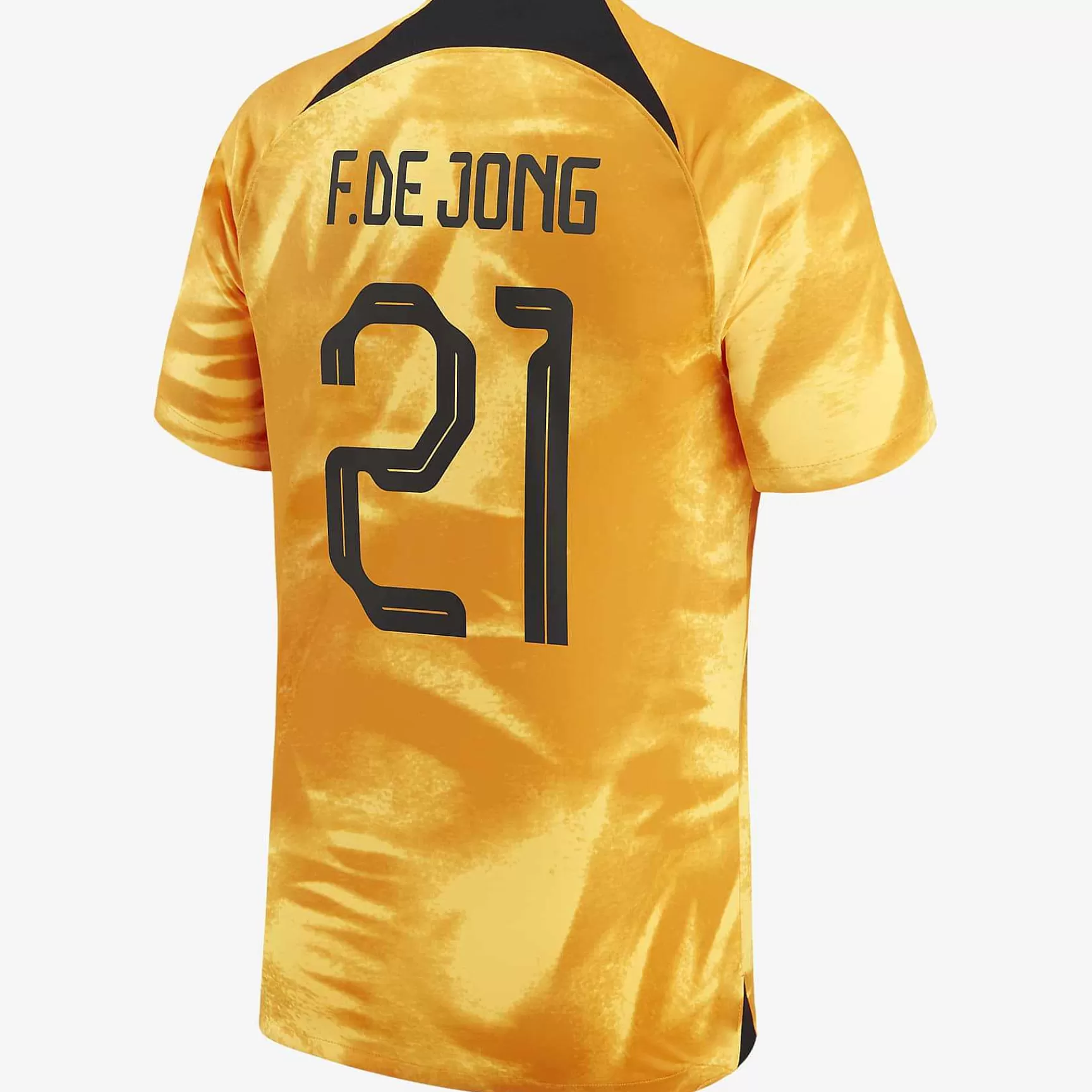 Nike Nederlands Elftal 2022/23 Stadion Thuis (Frenkie De Jong) -Heren Tops En T-Shirts