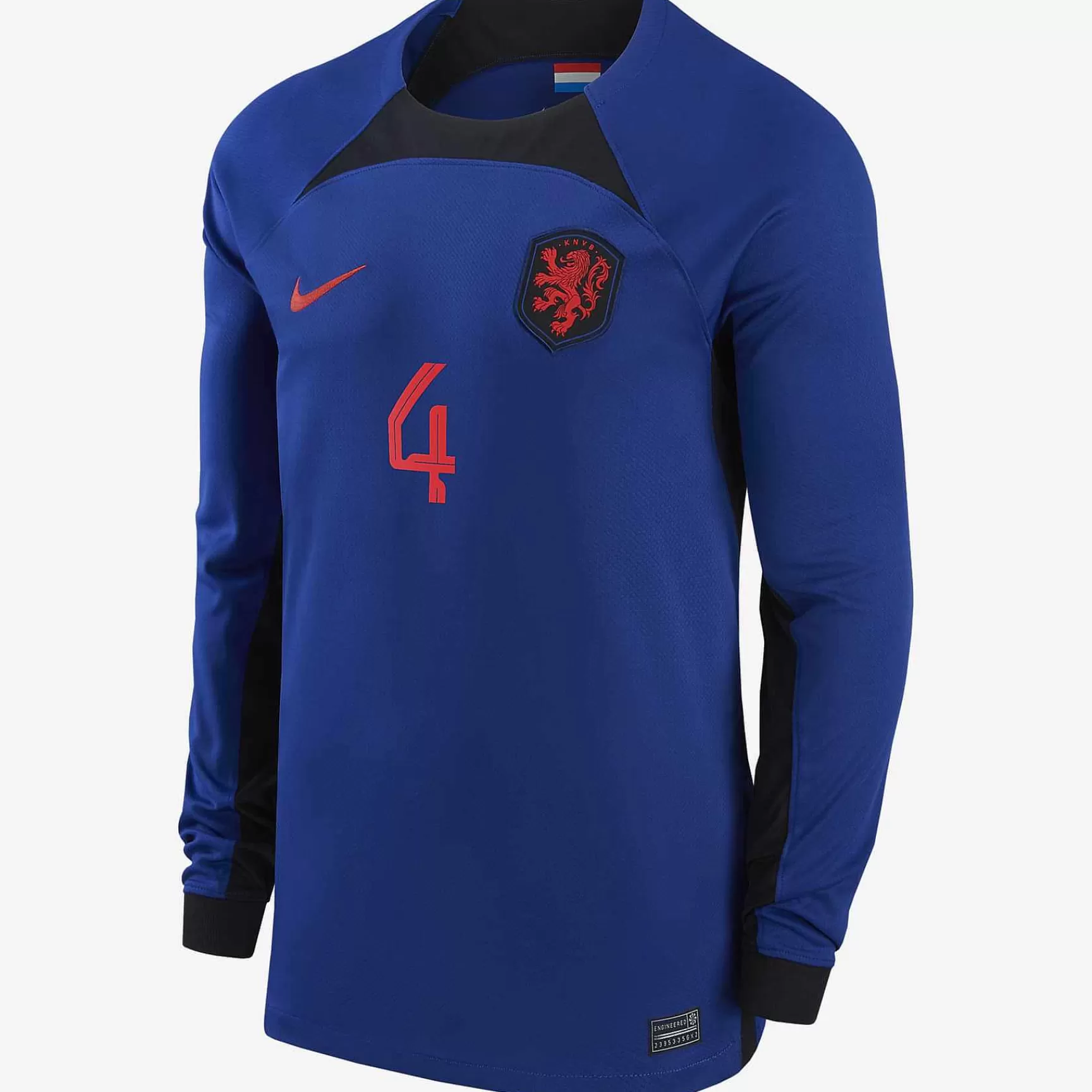 Nike Nederlands Elftal 2022/23 Stadion Uit (Virgil Van Dijk) -Heren Tops En T-Shirts