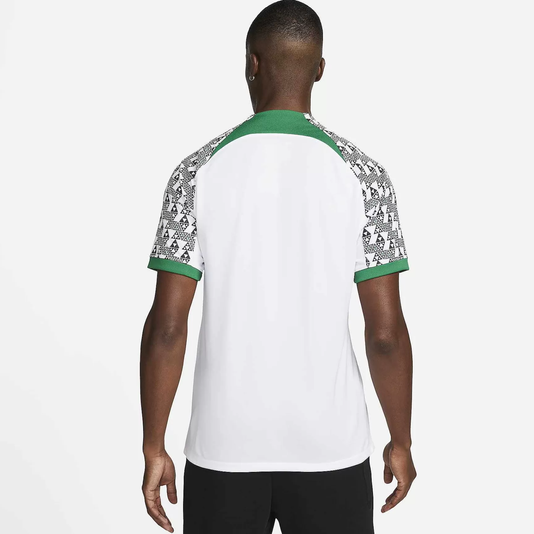 Nike Nigeria 2022/23 Stadion Uit -Heren Tops En T-Shirts