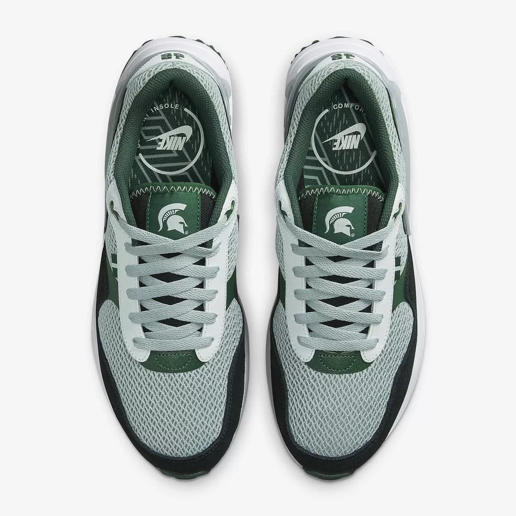 Nike College Air Max-Systeem (Michigan State) -Heren Lucht Max