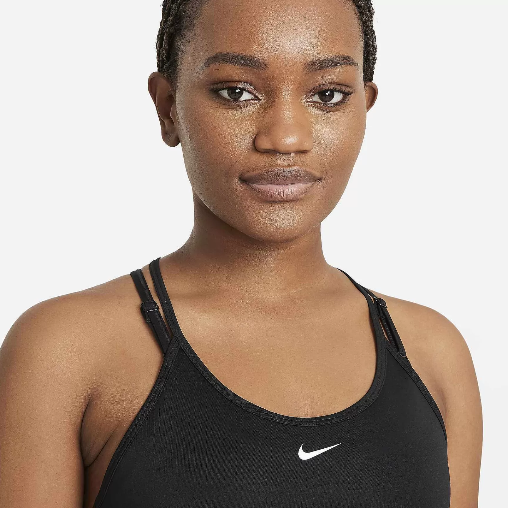 Nike Dri-Fit One Elastika -Vrouwen Tops En T-Shirts