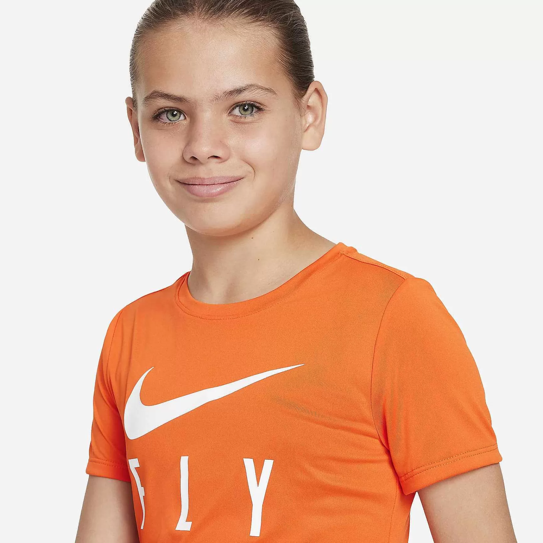 Nike Dri-Fit One Swoosh-Vlieg -Kinderen Tops En T-Shirts