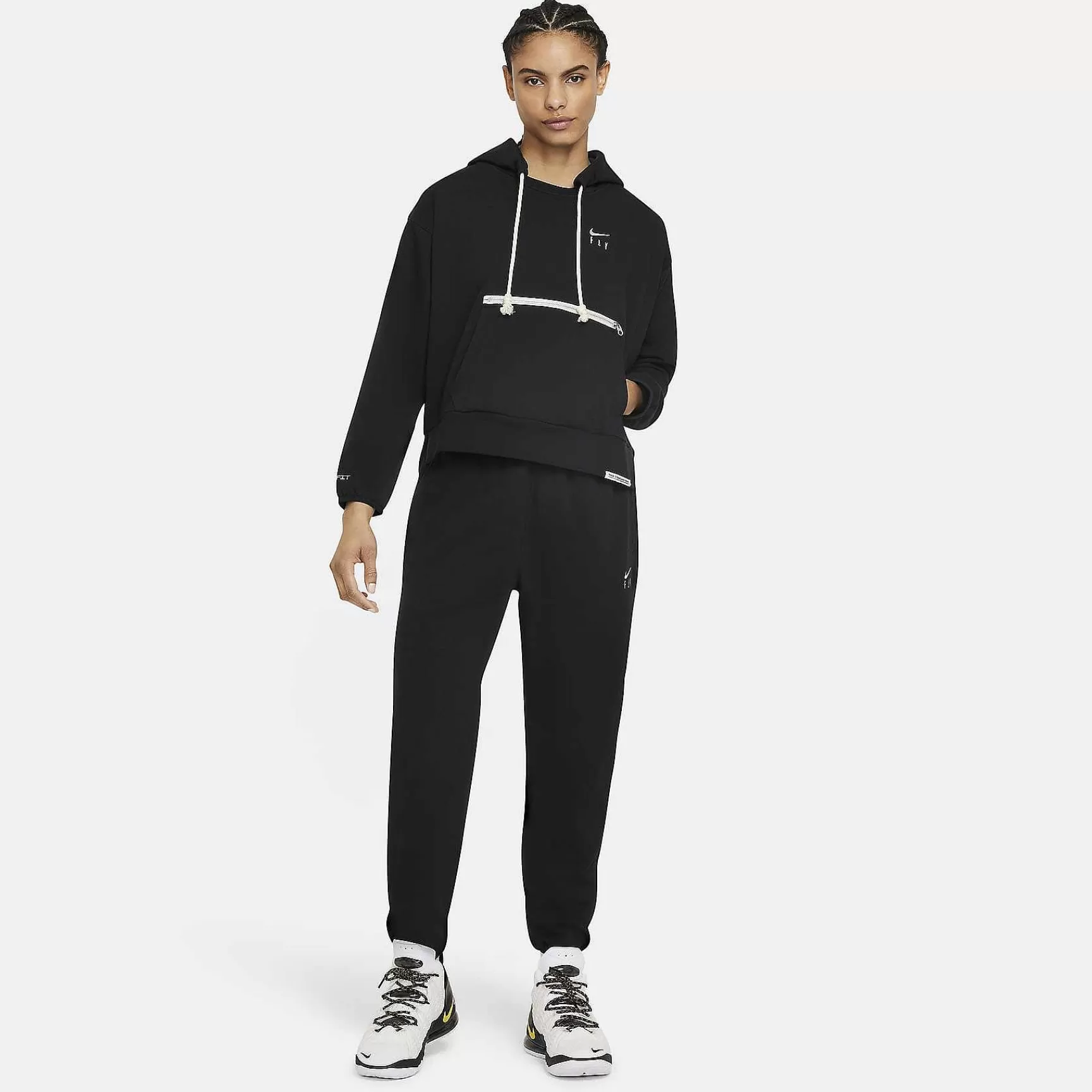 Nike Dri-Fit Swoosh Fly Standaarduitgave -Vrouwen Bijpassende Sets