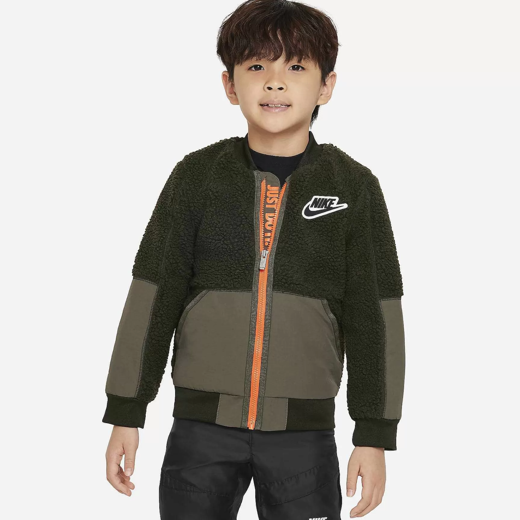 Nike Sherpa-Bommenwerper -Kinderen Bovenkleding En Jassen