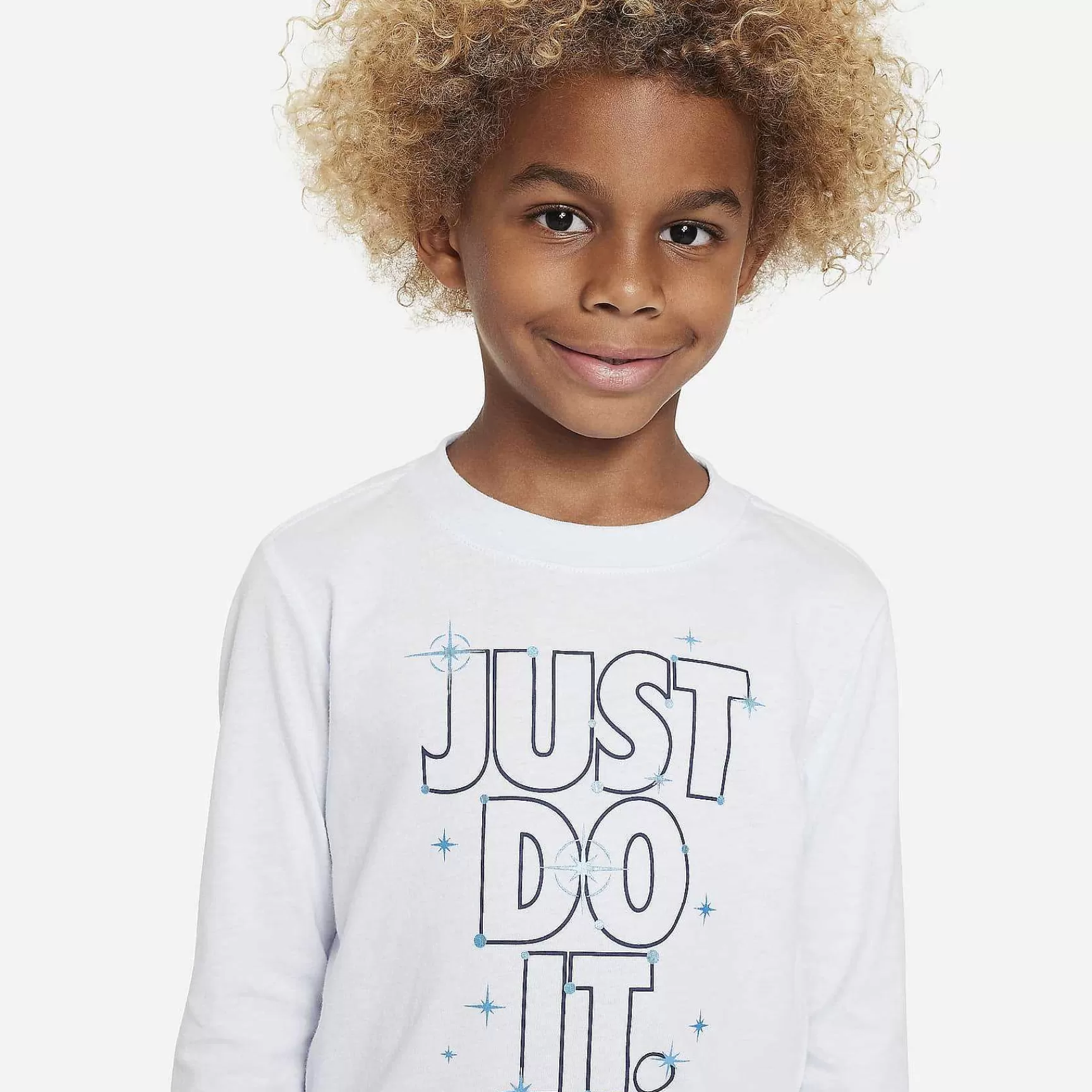 Nike Shine T-Shirt Met Lange Mouwen -Kinderen Tops En T-Shirts