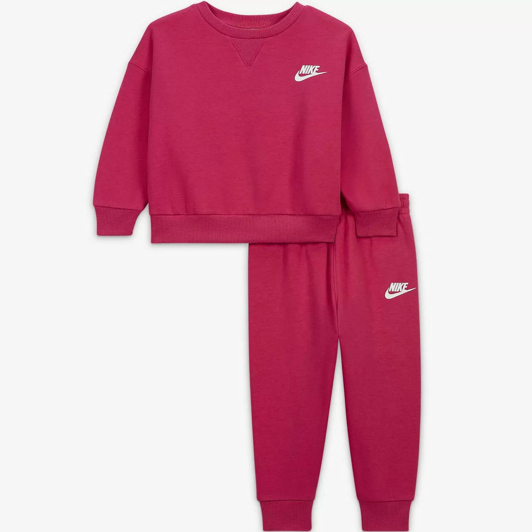 Nike Snow Day Fleeceset Met Ronde Hals -Kinderen Bijpassende Sets