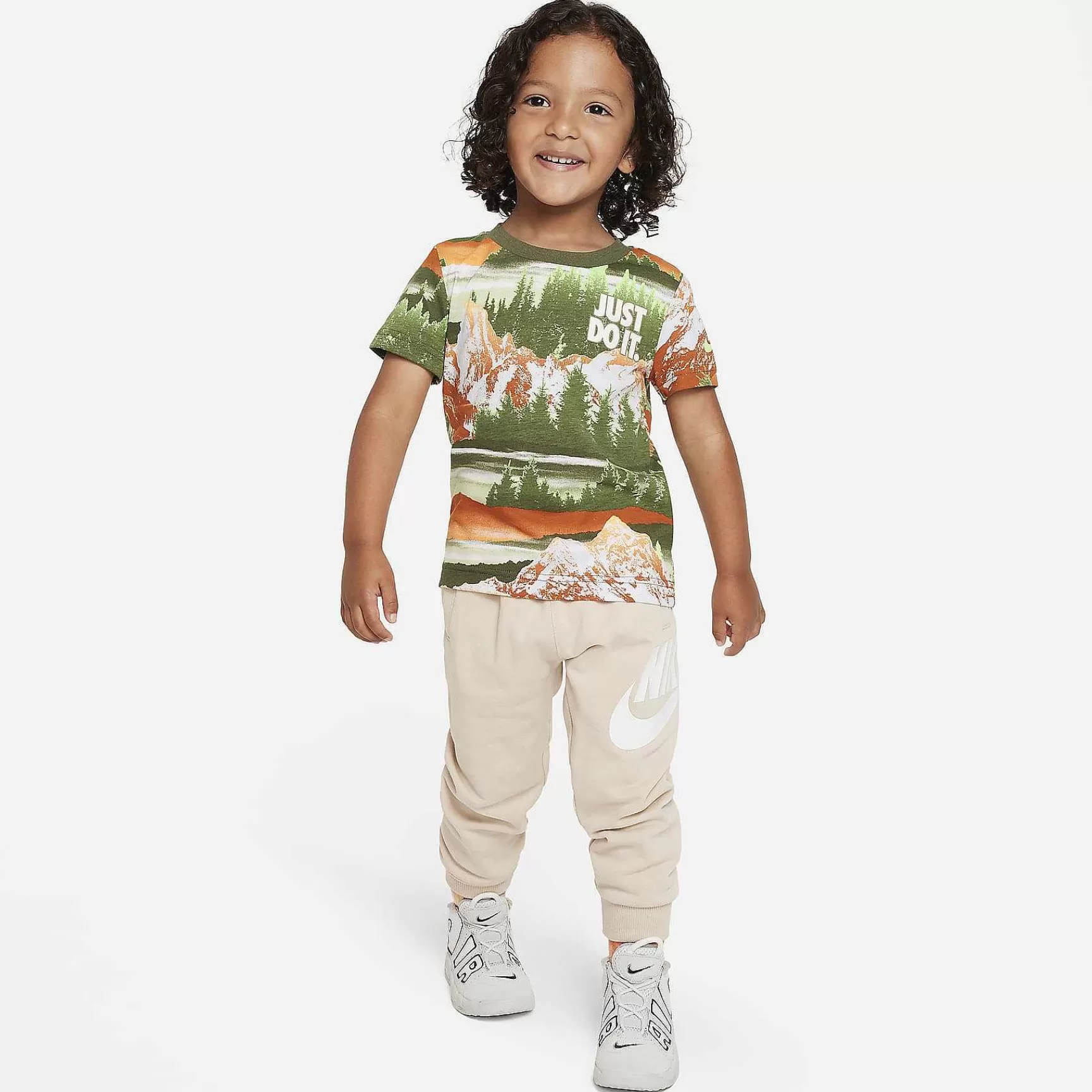 Nike Snowscape Bedrukt T-Shirt -Kinderen Tops En T-Shirts