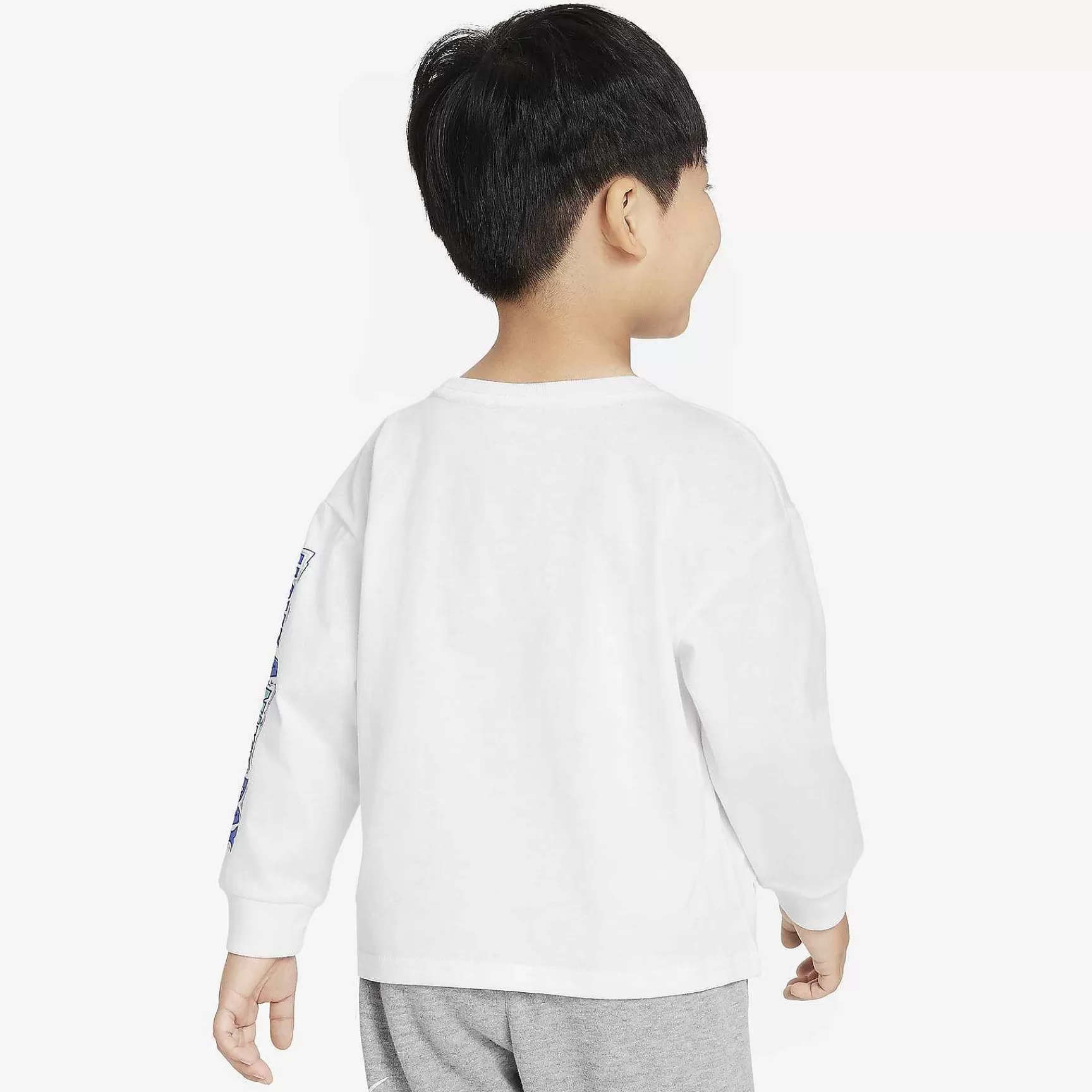 Nike Sportswear 'Art Of Play' Relaxed T-Shirt Met Lange Mouwen -Kinderen Tops En T-Shirts