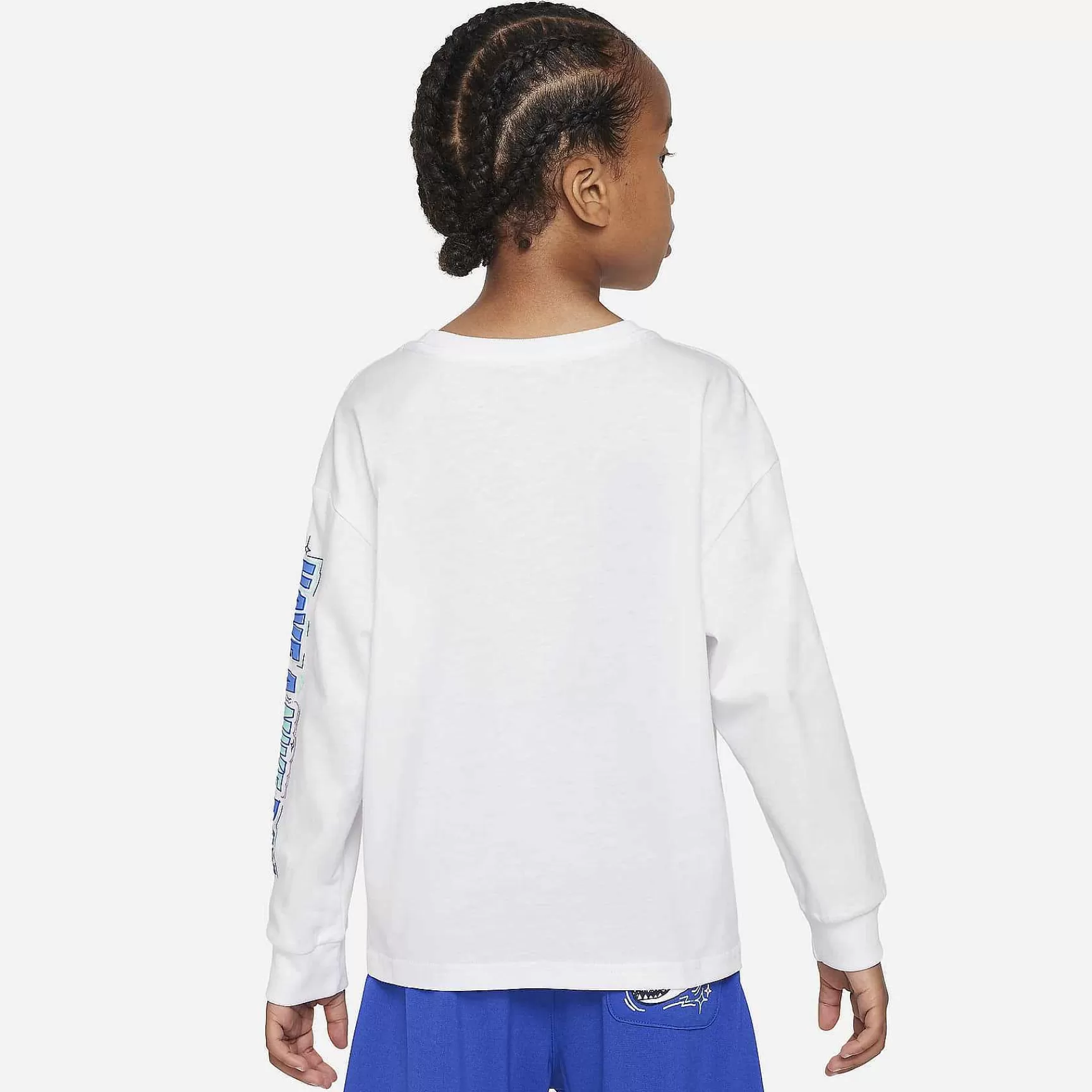 Nike Sportswear 'Art Of Play' Relaxed T-Shirt Met Lange Mouwen -Kinderen Tops En T-Shirts