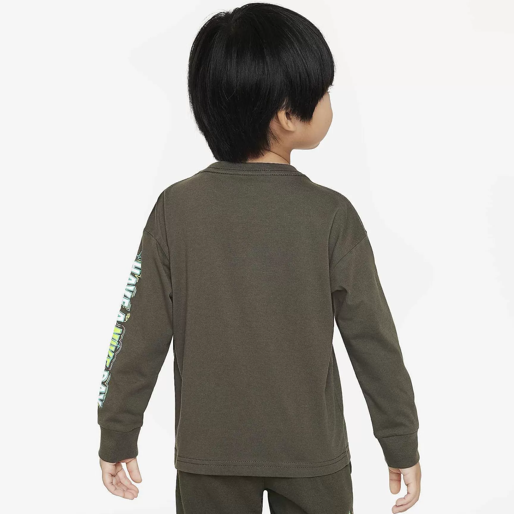 Nike Sportswear 'Art Of Play' Relaxed T-Shirt Met Lange Mouwen -Kinderen Tops En T-Shirts