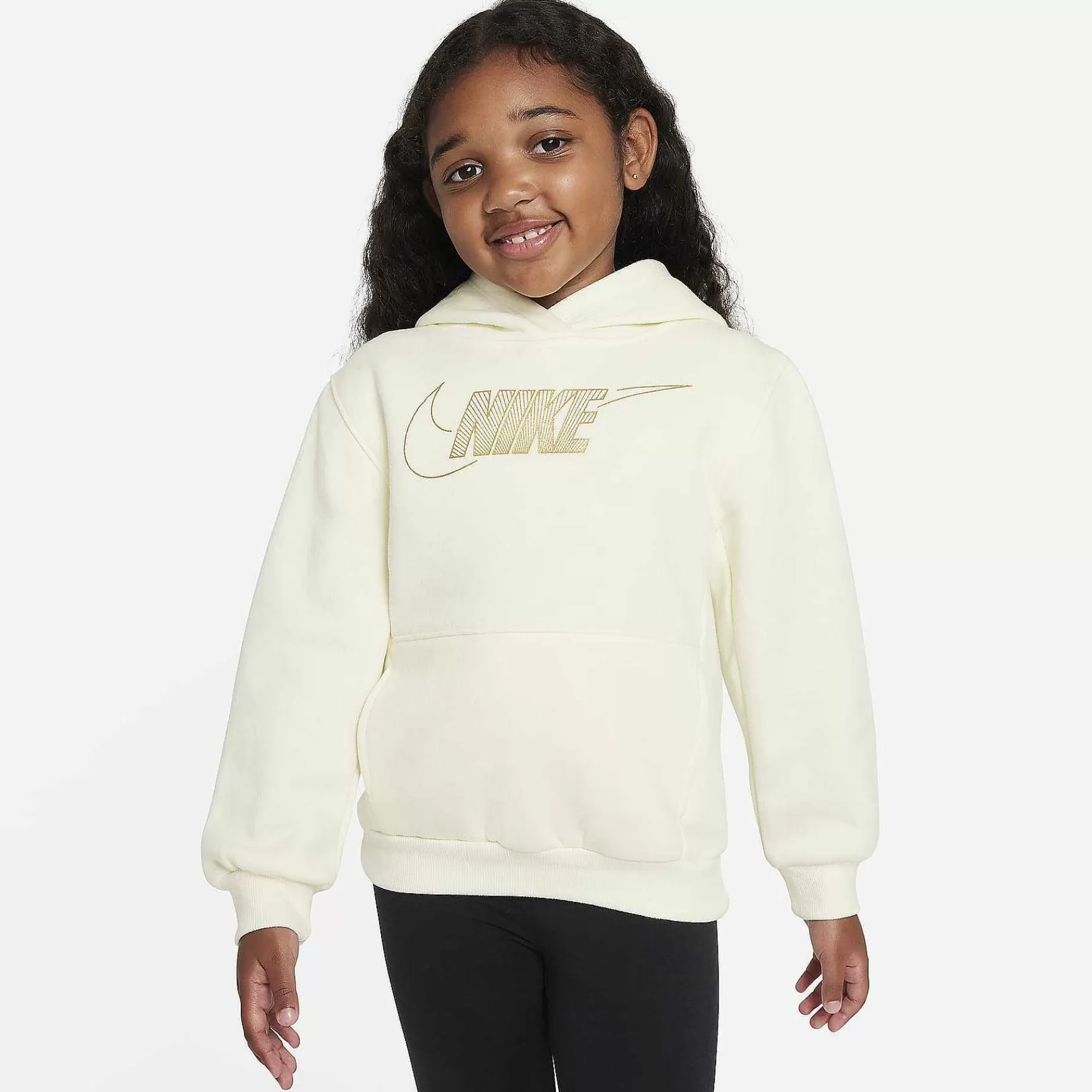 Nike Sportswear Club Fleece Holiday Shine-Hoodie -Kinderen Hoodies En Sweatshirts