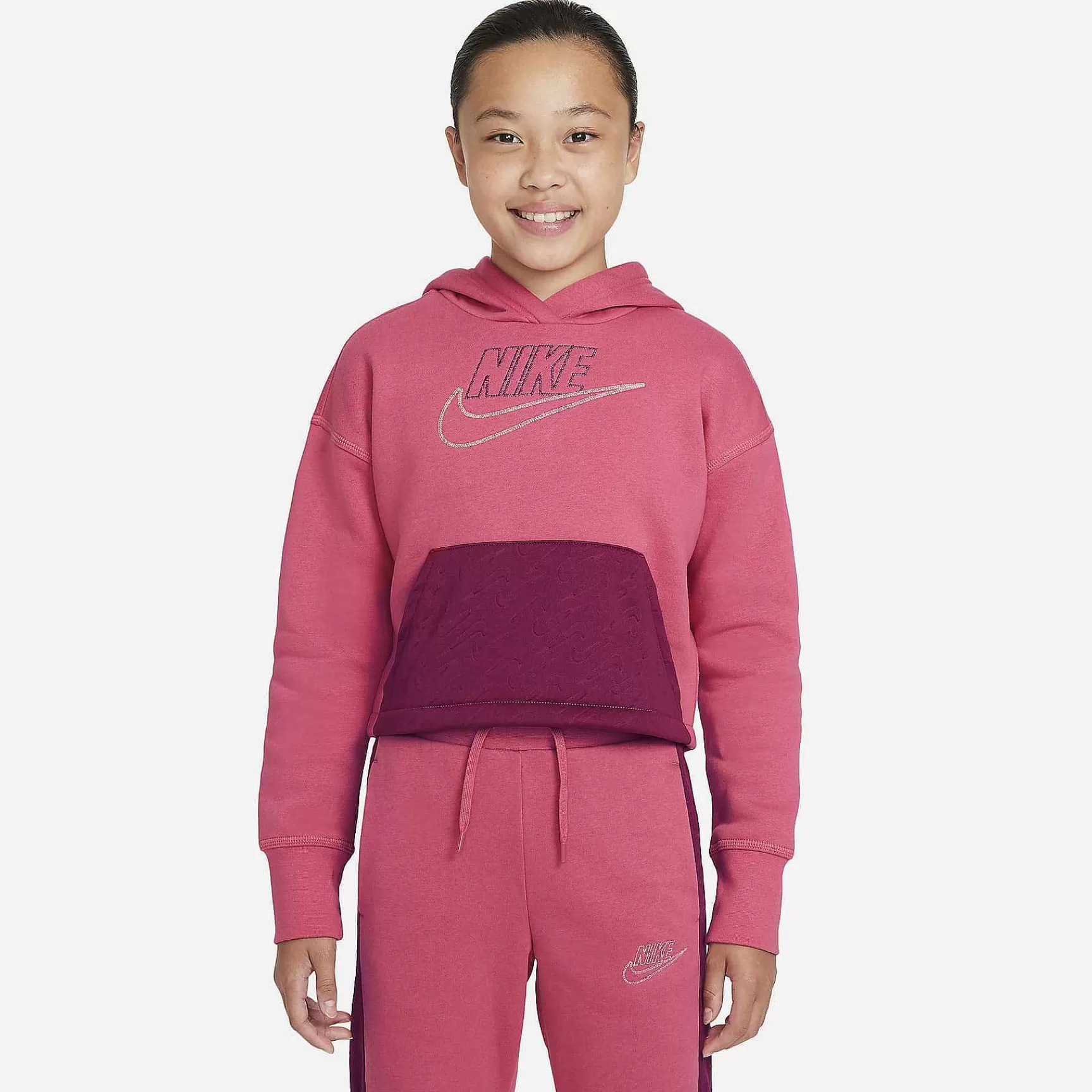 Nike Sportswear Club Fleece Icon Clash -Kinderen Hoodies En Sweatshirts