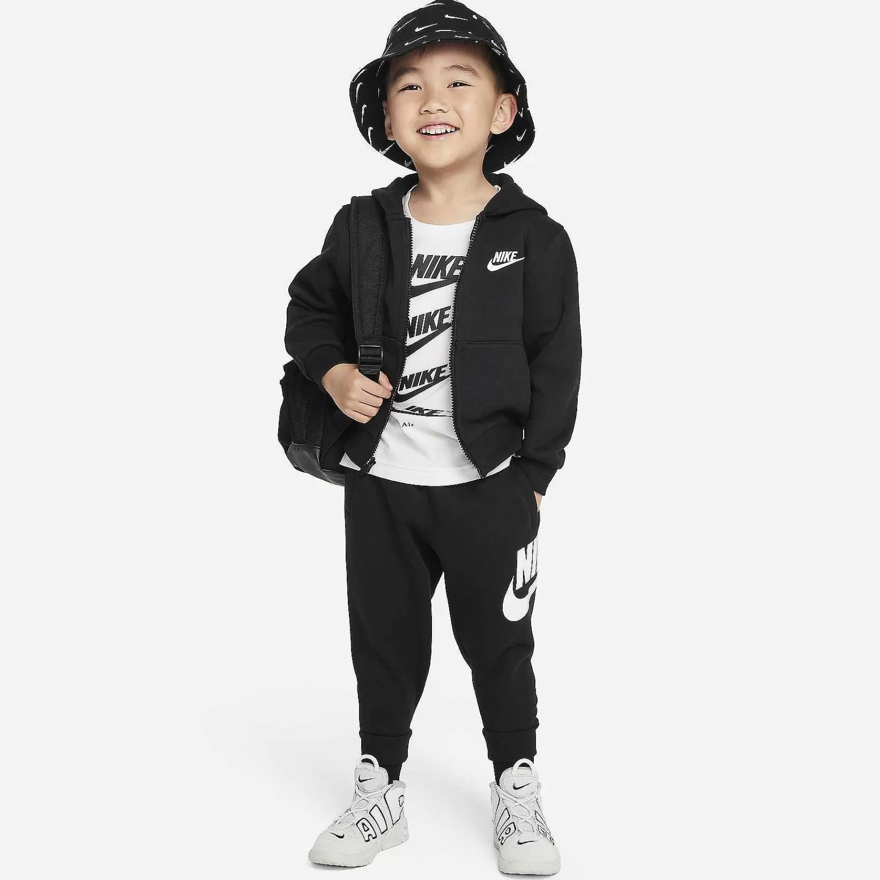 Nike Sportswear Club Fleece Met Volledige Ritssluiting -Kinderen Bijpassende Sets