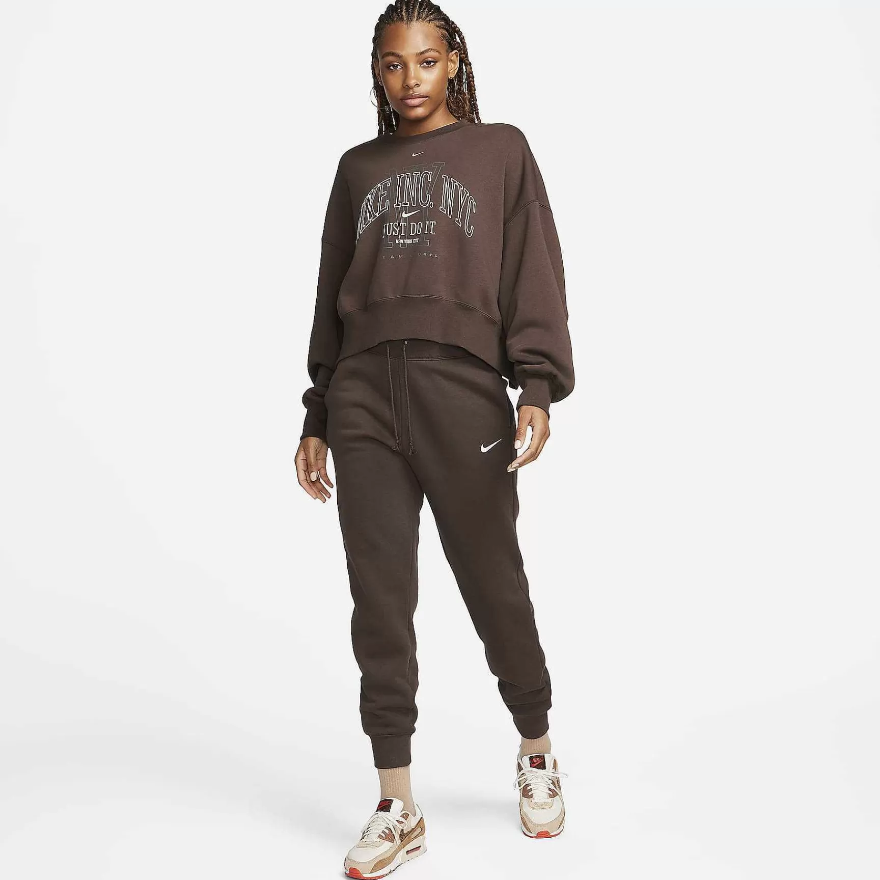 Nike Sportswear Phoenix-Fleece -Vrouwen Hoodies En Sweatshirts