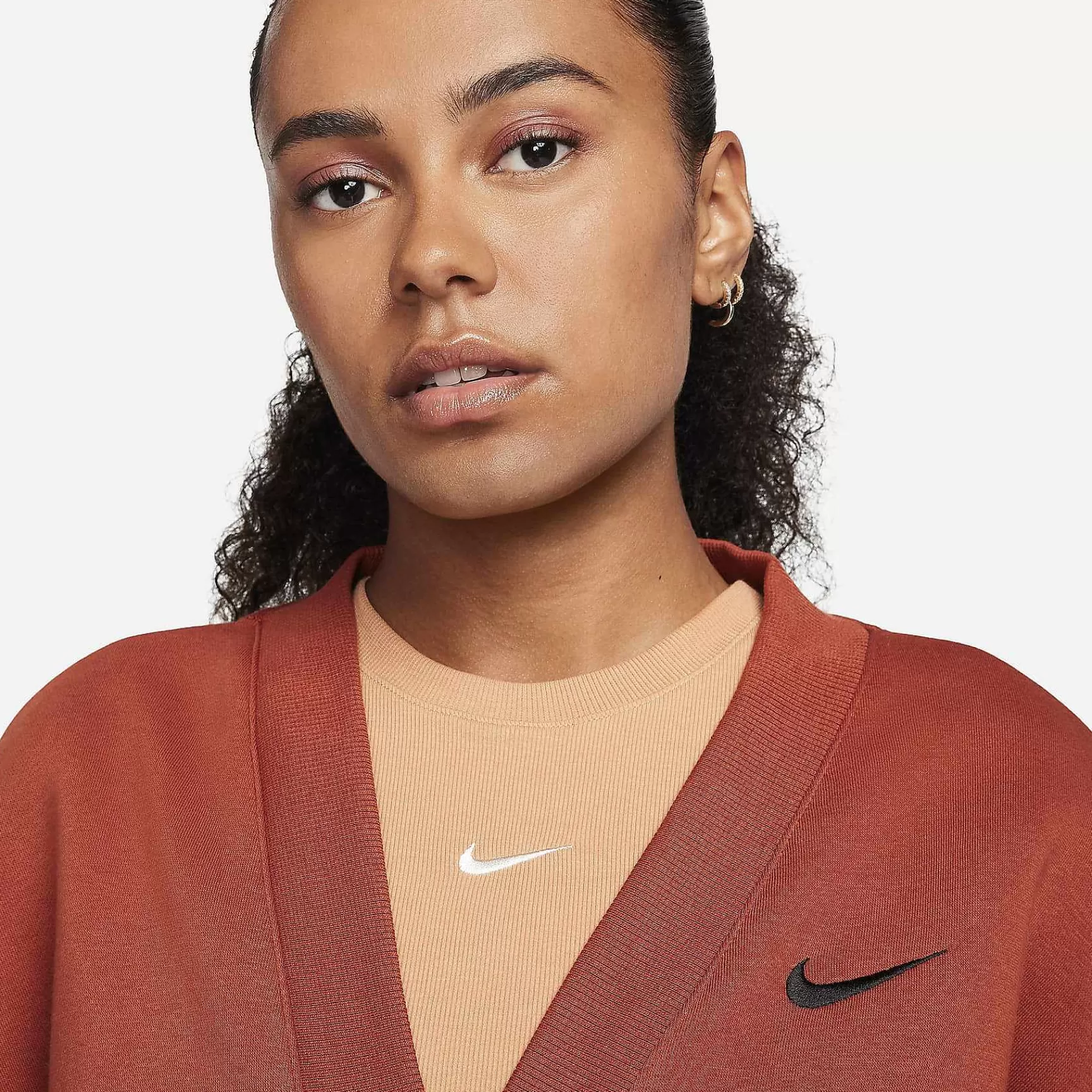 Nike Sportswear Phoenix-Fleece -Vrouwen Hoodies En Sweatshirts