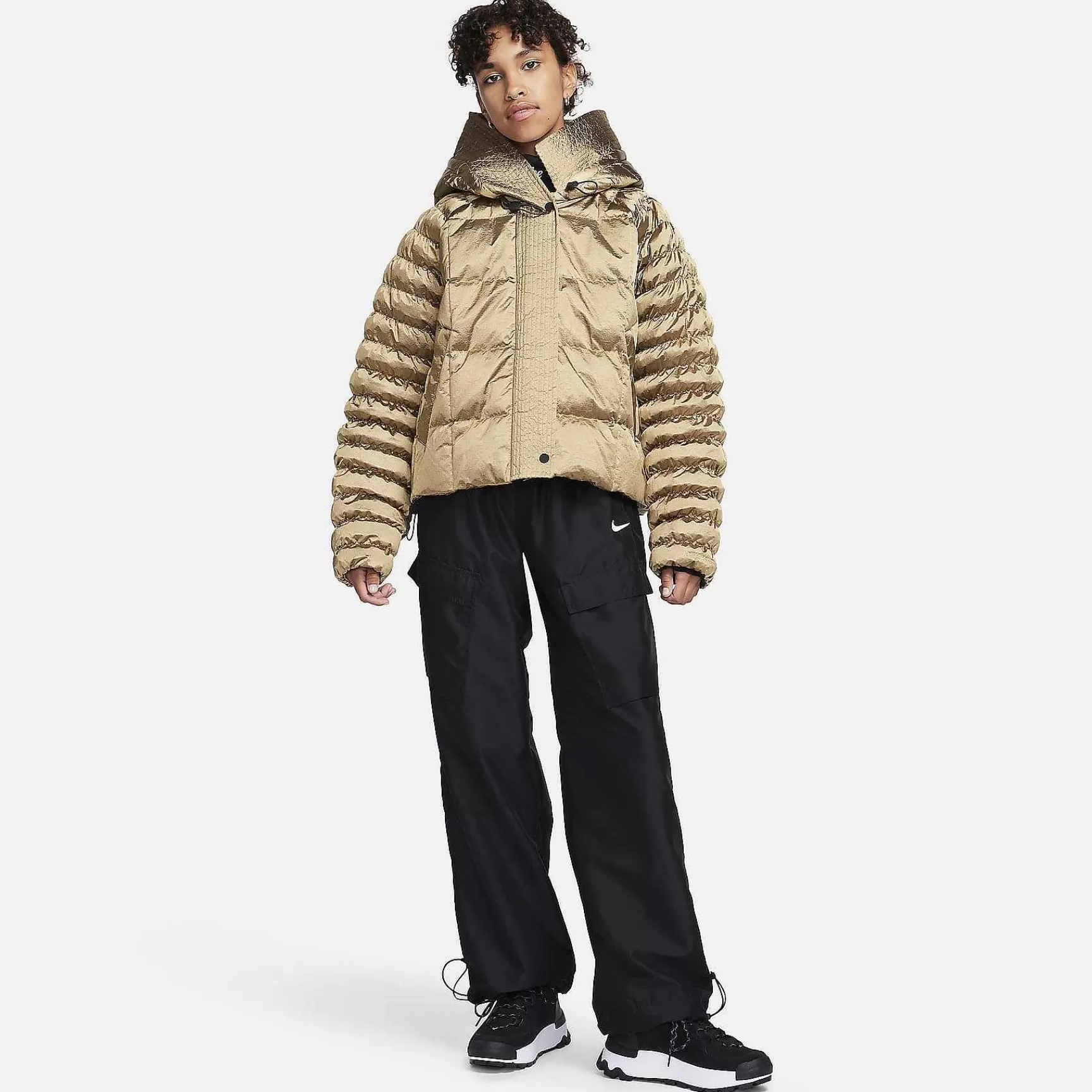 Nike Sportswear Swoosh Puffer Shine Primaloft® -Vrouwen Bovenkleding En Jassen