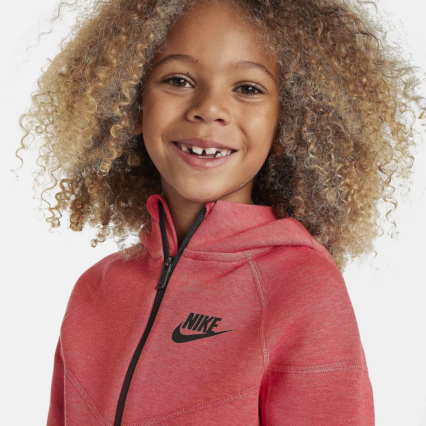 Nike Sportswear Tech Fleece Set Met Volledige Ritssluiting -Kinderen Hoodies En Sweatshirts