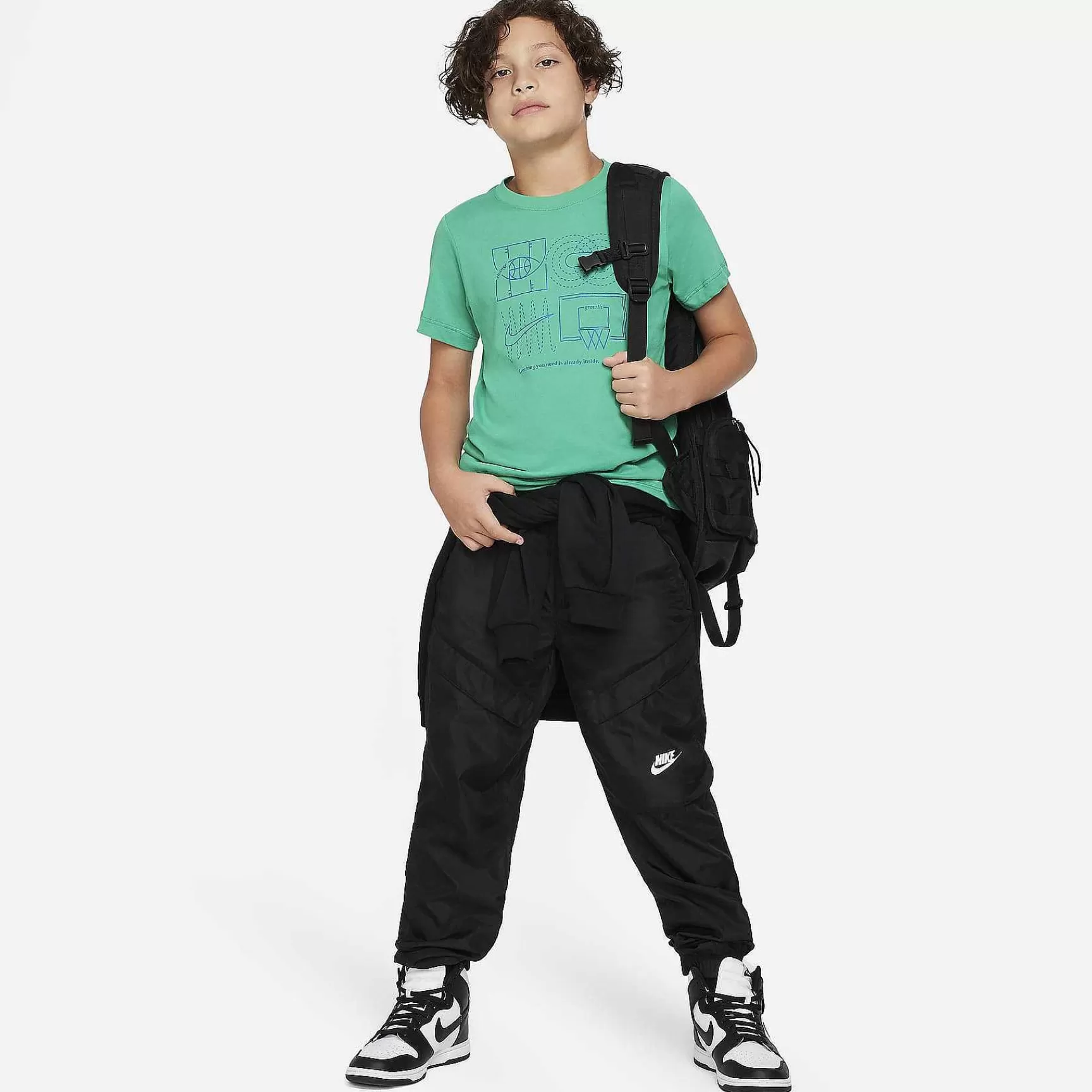 Nike Sportswear-Cultuur Van Basketbal -Kinderen Tops En T-Shirts