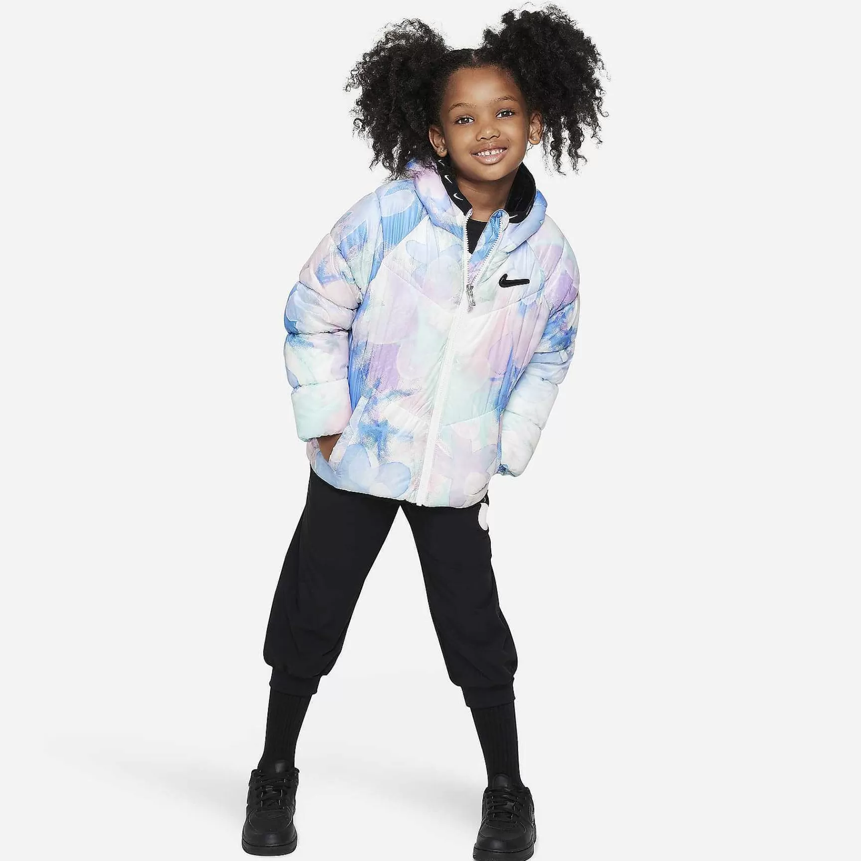 Nike Swoosh Chevron Pufferjack -Kinderen Bovenkleding En Jassen