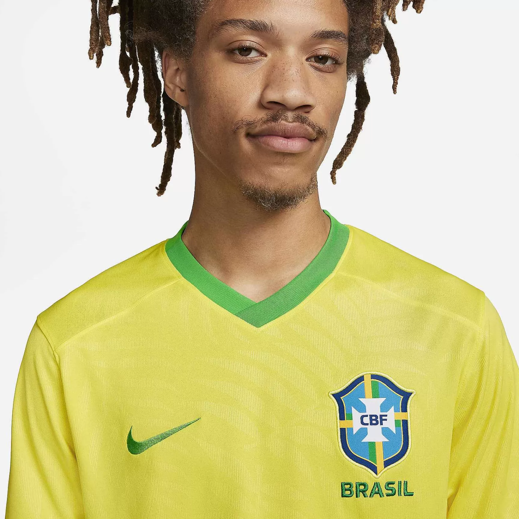 Nike Stadionthuis Brazilie 2023 -Heren Tops En T-Shirts